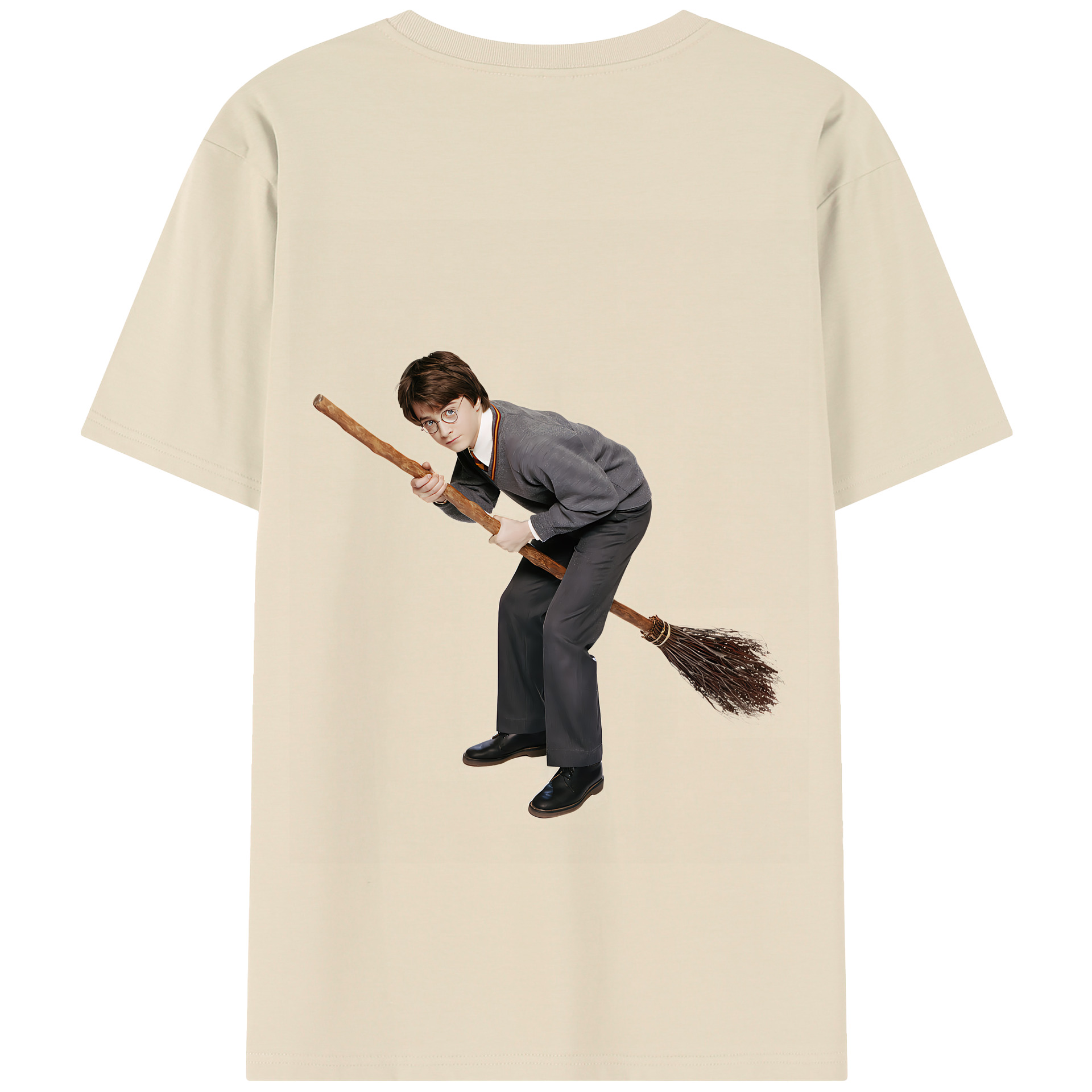 （画像用） Harry Potter ハリー・ポッターシリーズ 綿100％半袖Tシャツ（背面プリント）