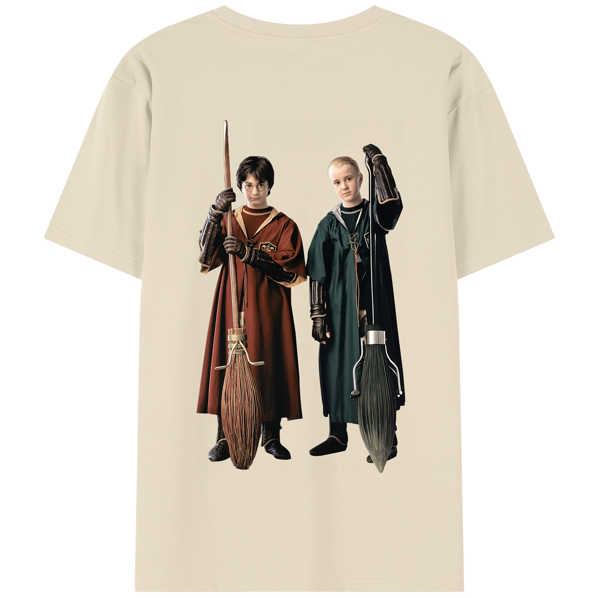 （画像用） Harry Potter ハリー・ポッターシリーズ 綿100％半袖Tシャツ（背面プリント）