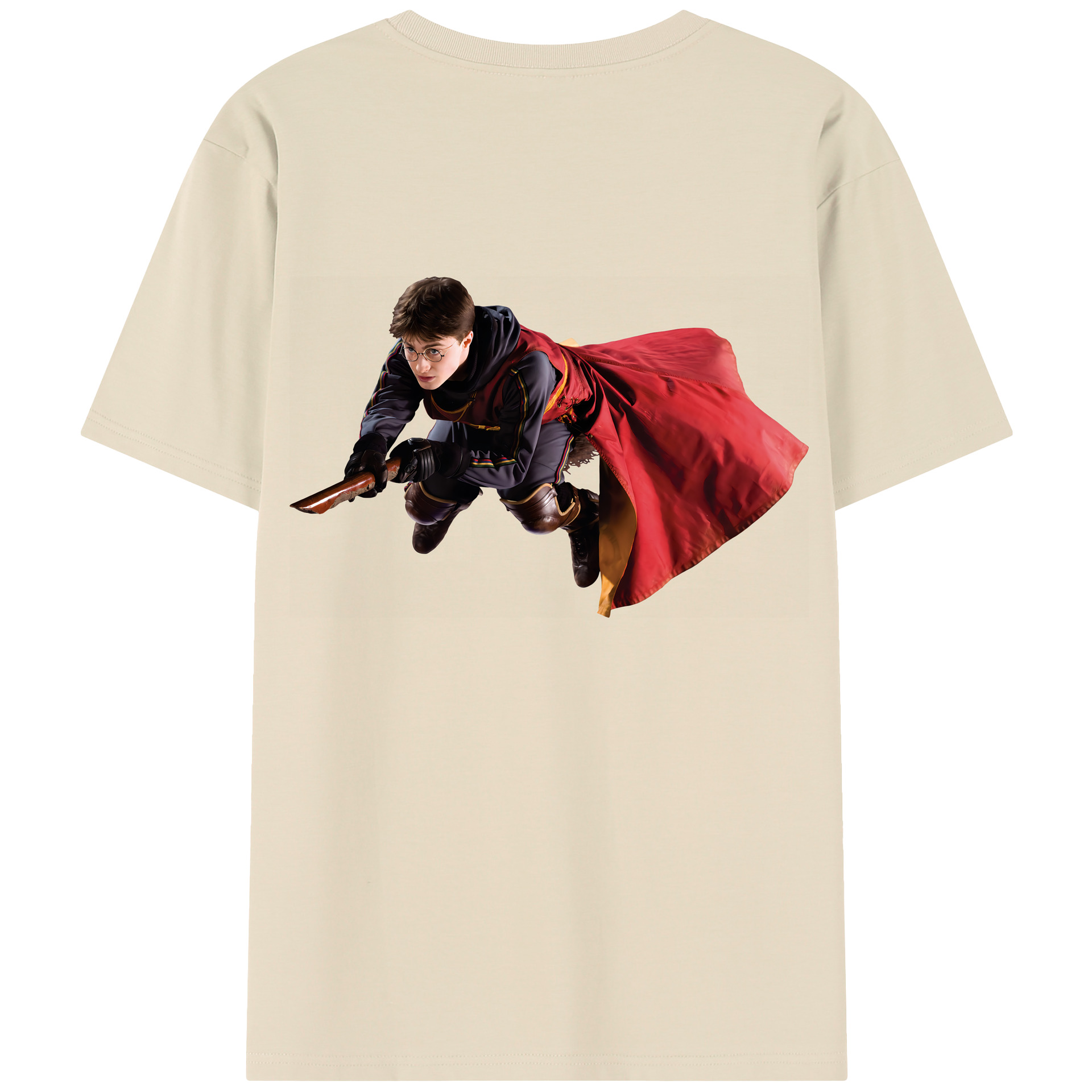 （画像用） Harry Potter ハリー・ポッターシリーズ 綿100％半袖Tシャツ（背面プリント）