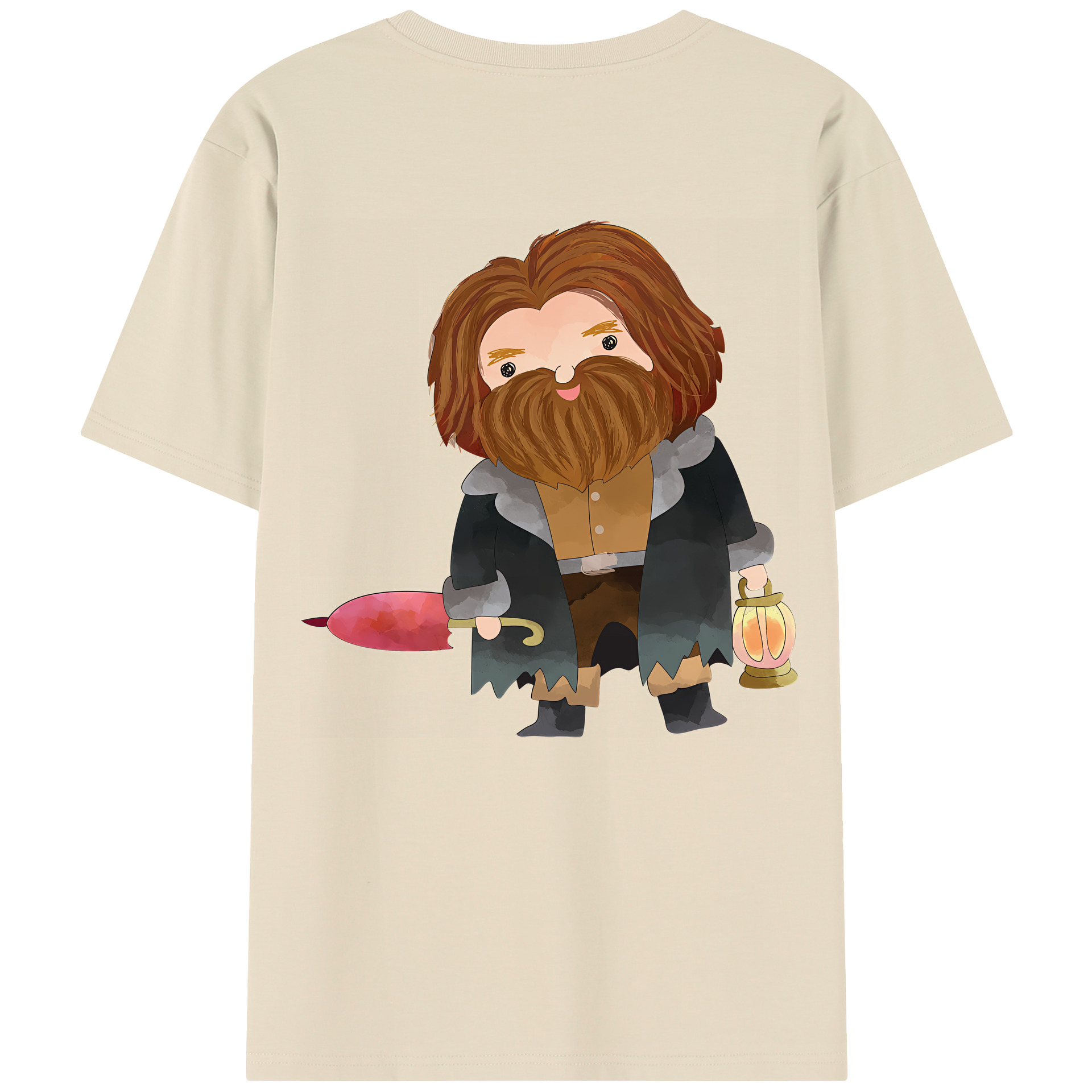 （画像用） Harry Potter ハリー・ポッターシリーズ 綿100％半袖Tシャツ（背面プリント）