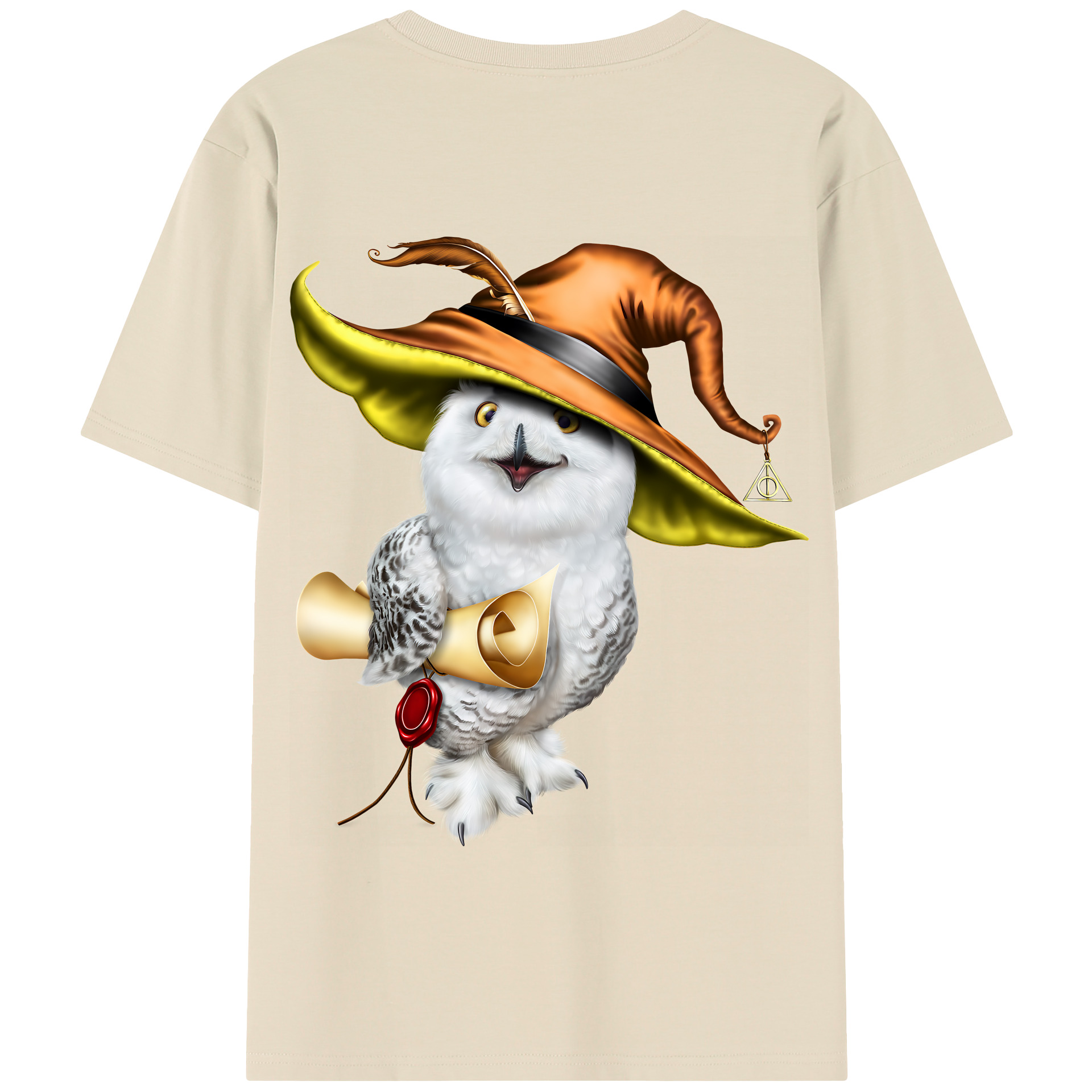 （画像用） Harry Potter ハリー・ポッターシリーズ 綿100％半袖Tシャツ（背面プリント）