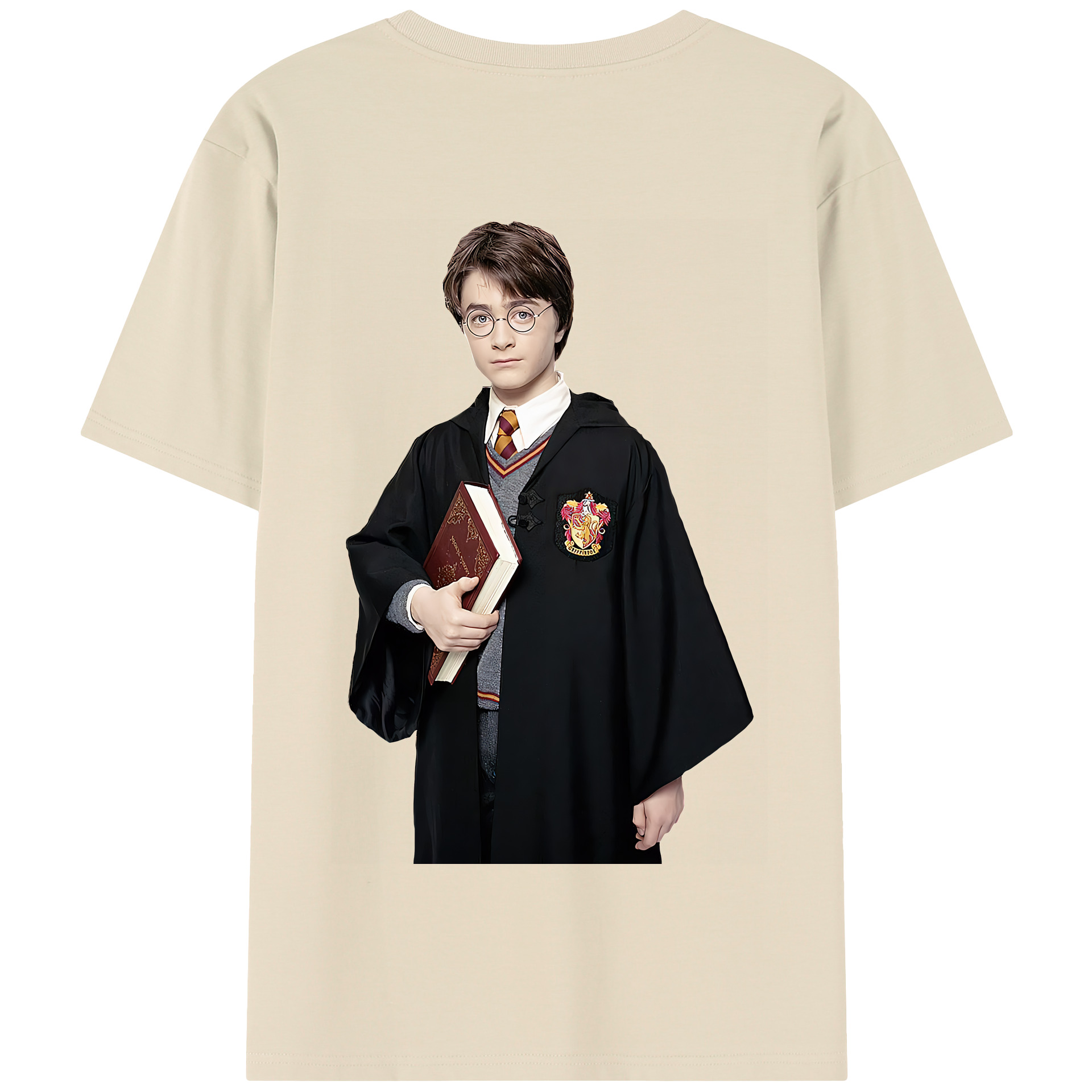 （画像用） Harry Potter ハリー・ポッターシリーズ 綿100％半袖Tシャツ（背面プリント）