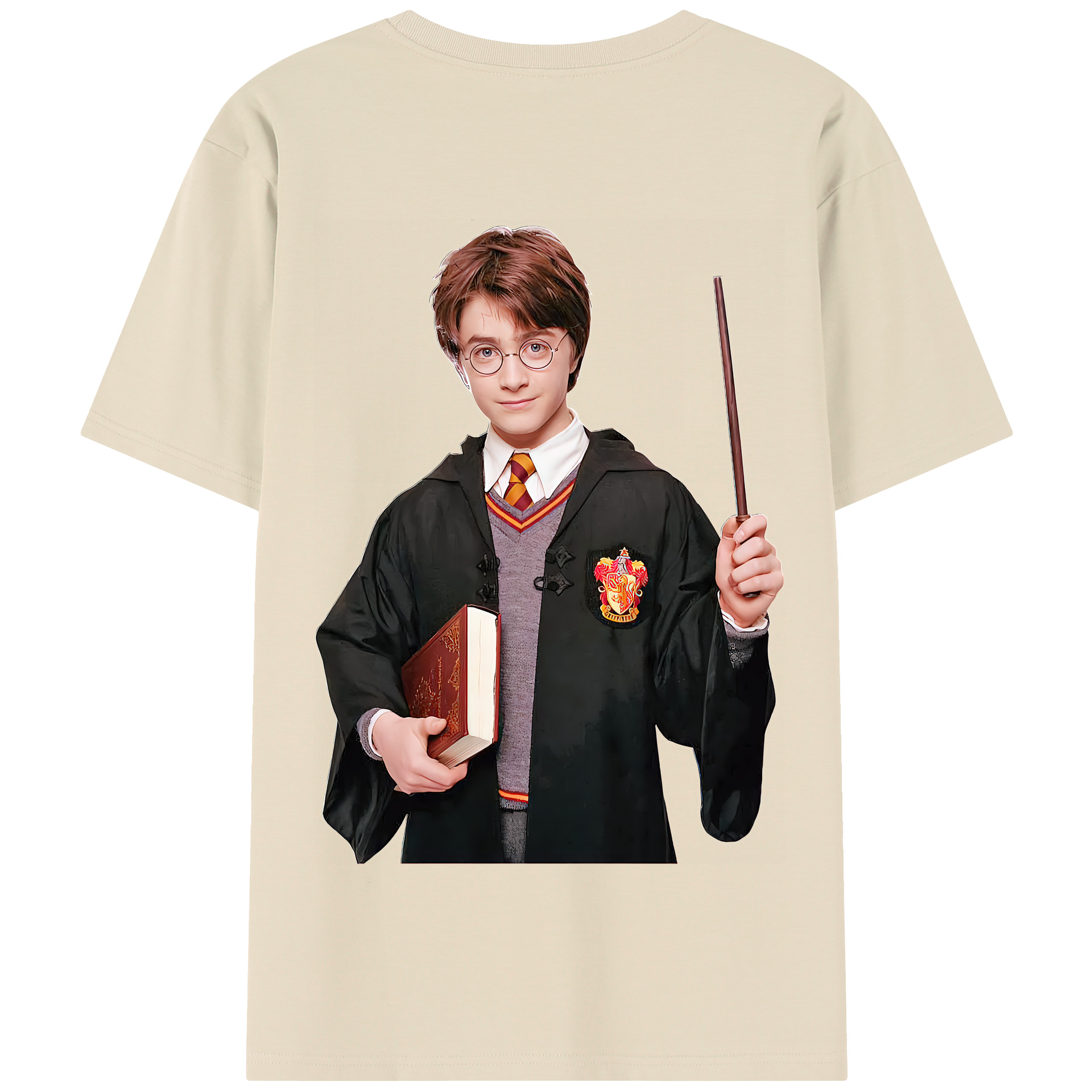（画像用） Harry Potter ハリー・ポッターシリーズ 綿100％半袖Tシャツ（背面プリント）