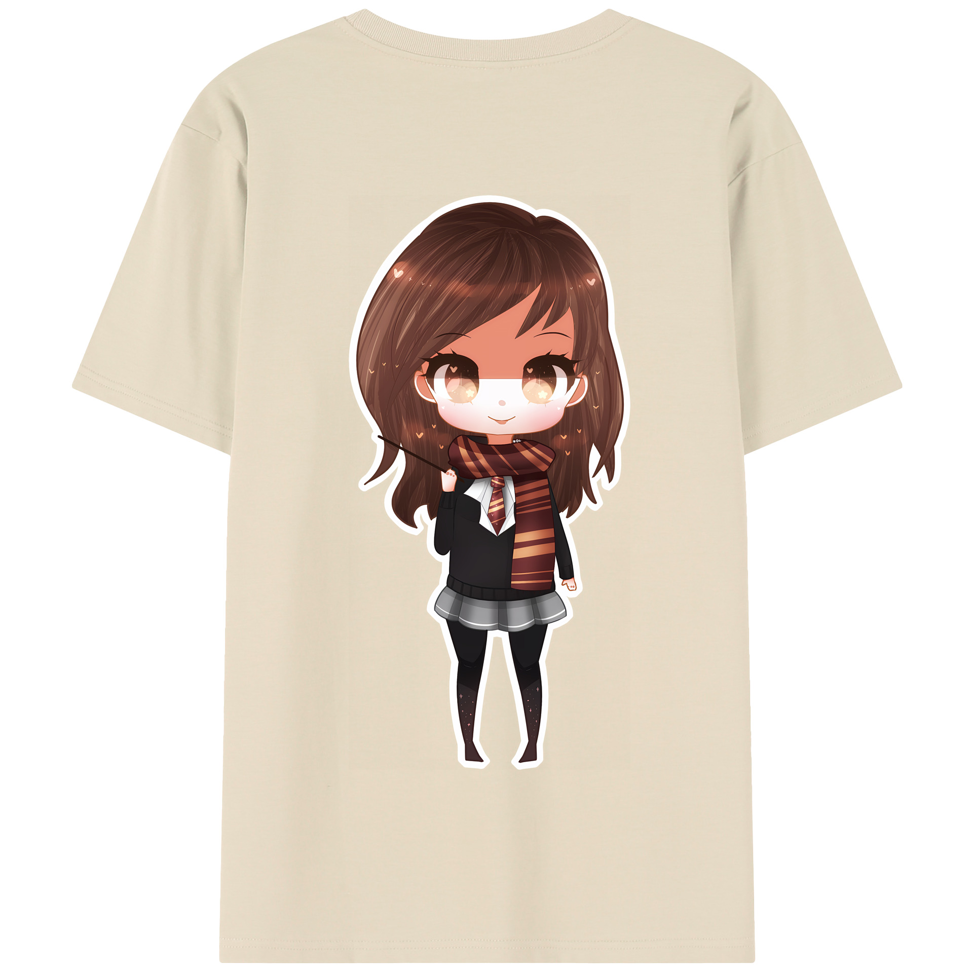 （画像用） Harry Potter ハリー・ポッターシリーズ 綿100％半袖Tシャツ（背面プリント）