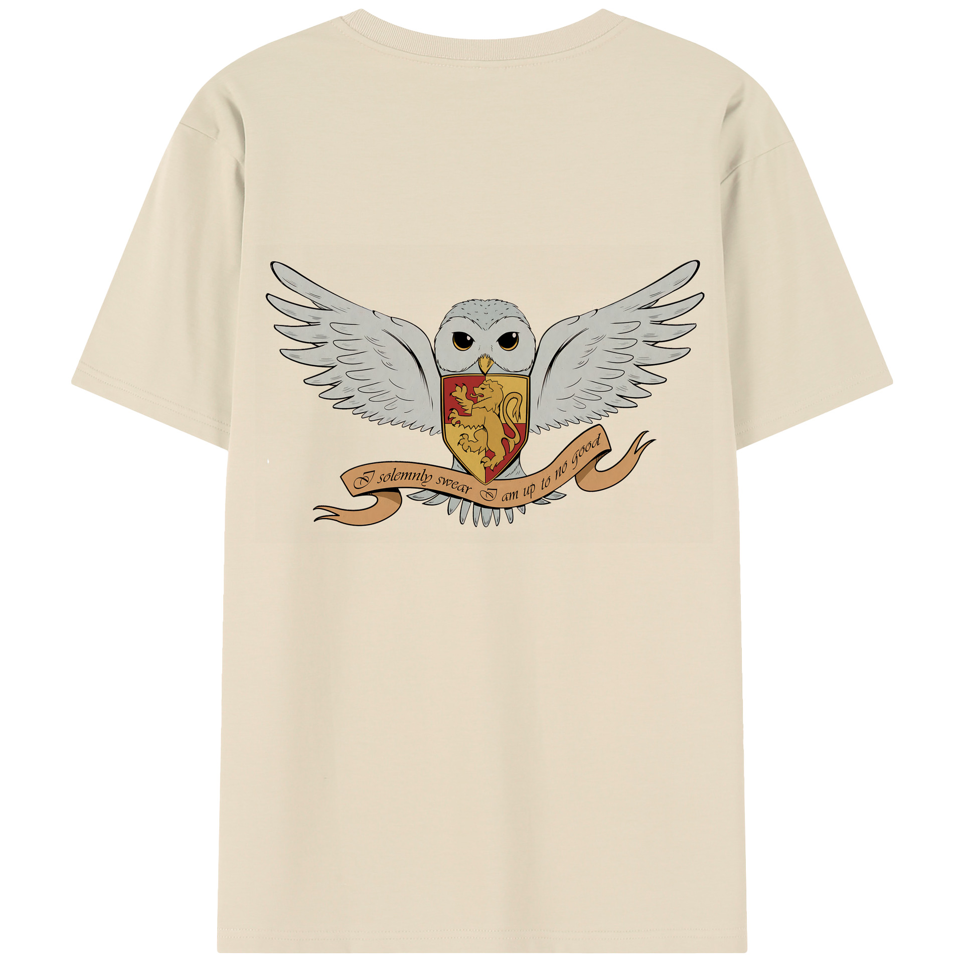 （画像用） Harry Potter ハリー・ポッターシリーズ 綿100％半袖Tシャツ（背面プリント）