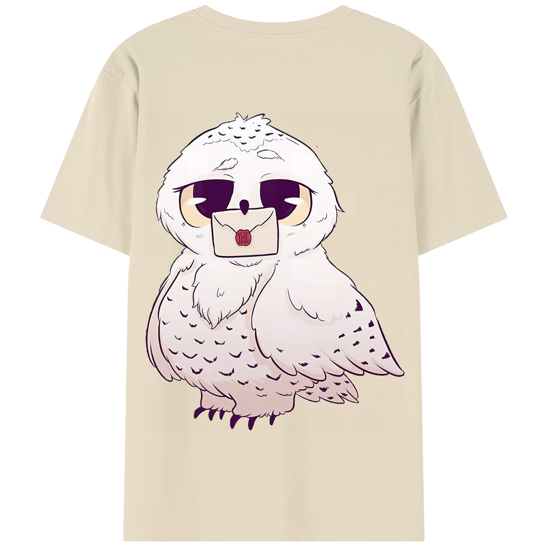 （画像用） Harry Potter ハリー・ポッターシリーズ 綿100％半袖Tシャツ（背面プリント）