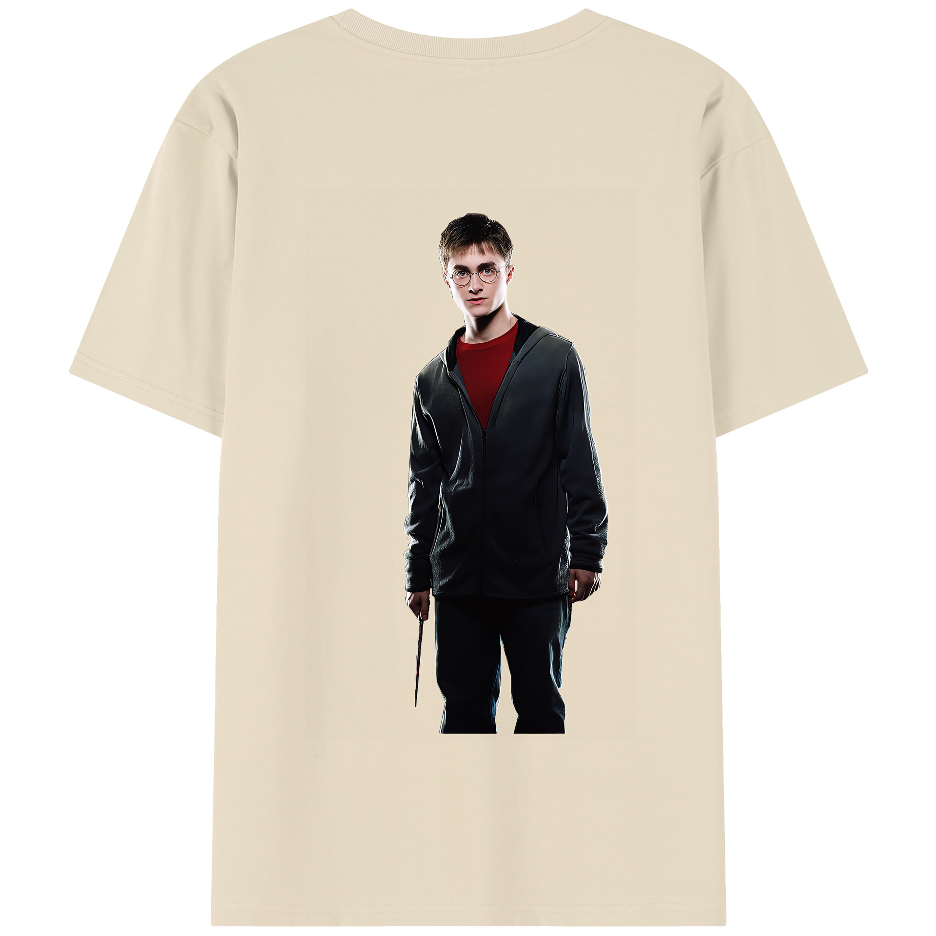 （画像用） Harry Potter ハリー・ポッターシリーズ 綿100％半袖Tシャツ（背面プリント）