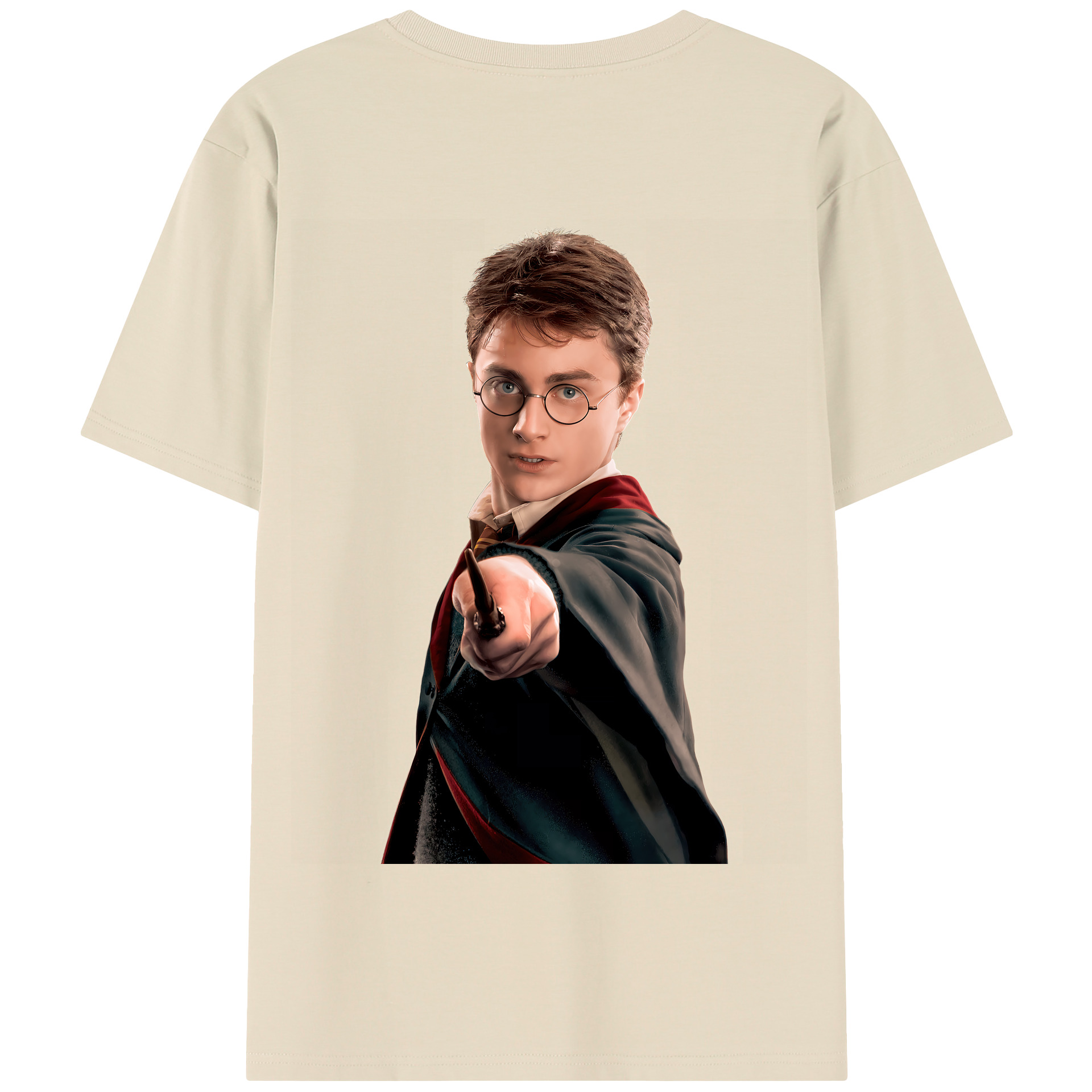 （画像用） Harry Potter ハリー・ポッターシリーズ 綿100％半袖Tシャツ（背面プリント）