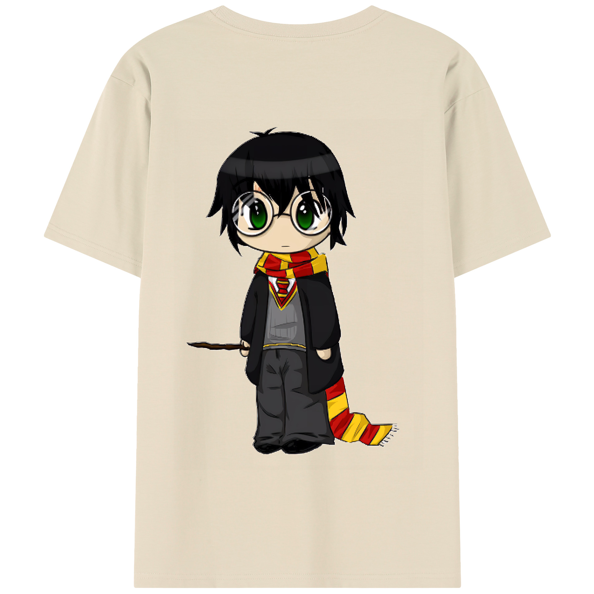 （画像用） Harry Potter ハリー・ポッターシリーズ 綿100％半袖Tシャツ（背面プリント）