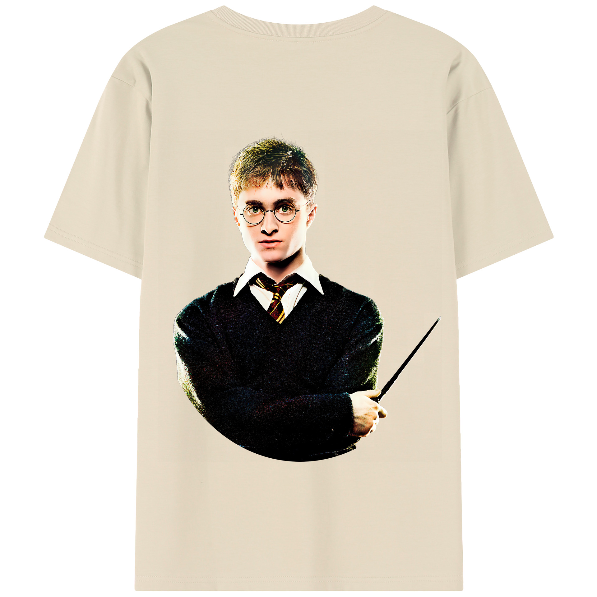 （画像用） Harry Potter ハリー・ポッターシリーズ 綿100％半袖Tシャツ（背面プリント）