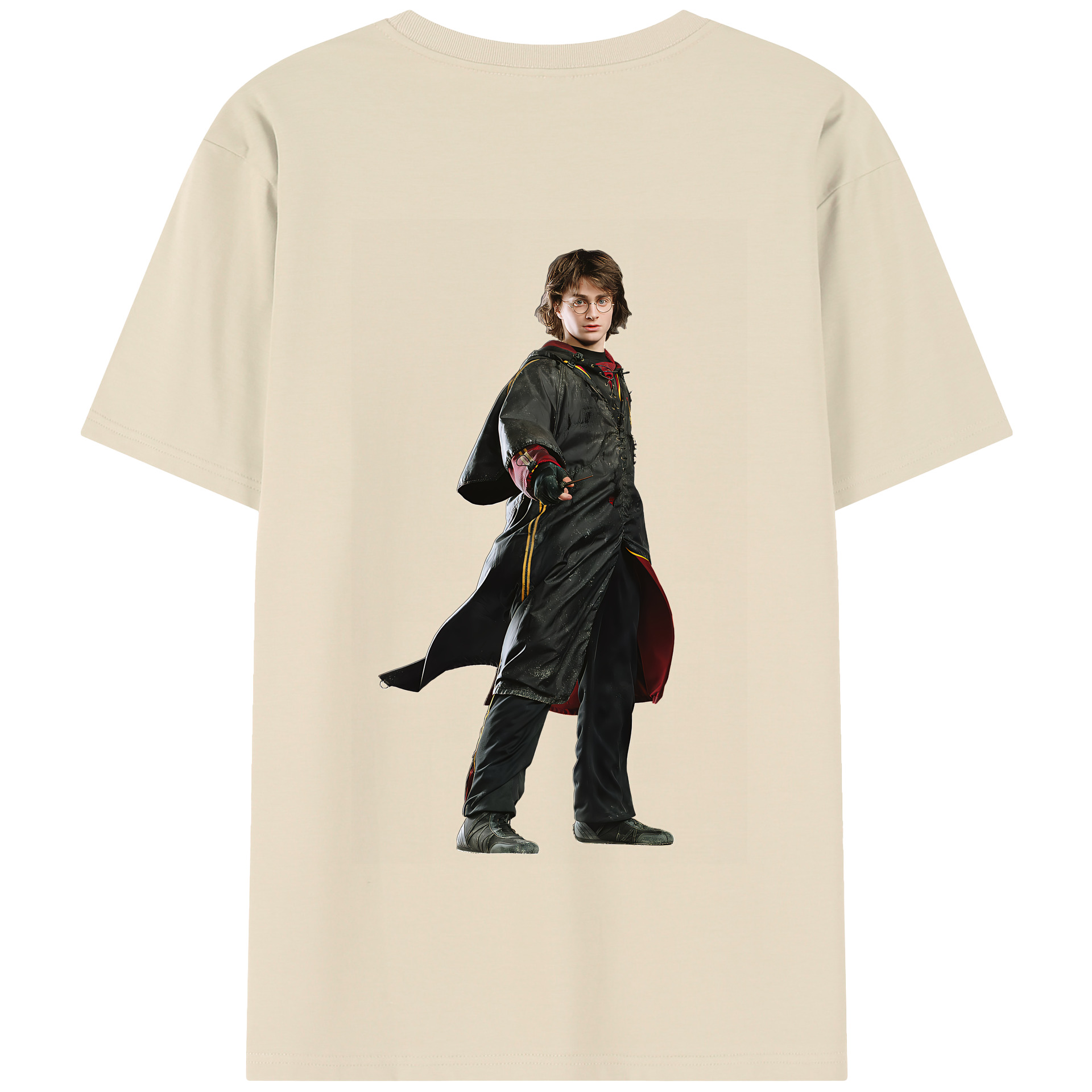 （画像用） Harry Potter ハリー・ポッターシリーズ 綿100％半袖Tシャツ（背面プリント）