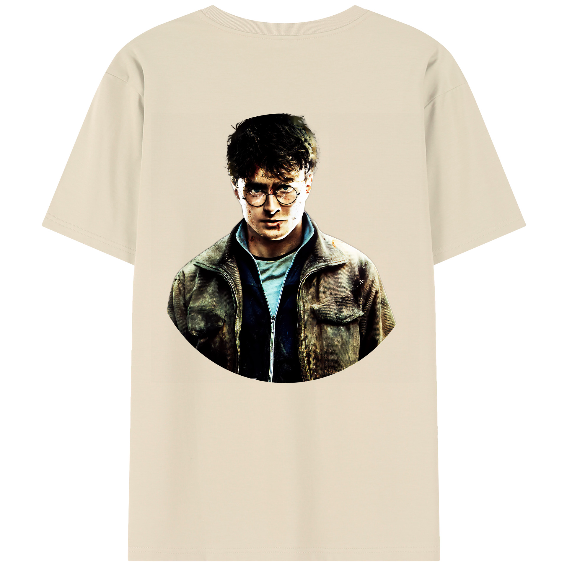 （画像用） Harry Potter ハリー・ポッターシリーズ 綿100％半袖Tシャツ（背面プリント）