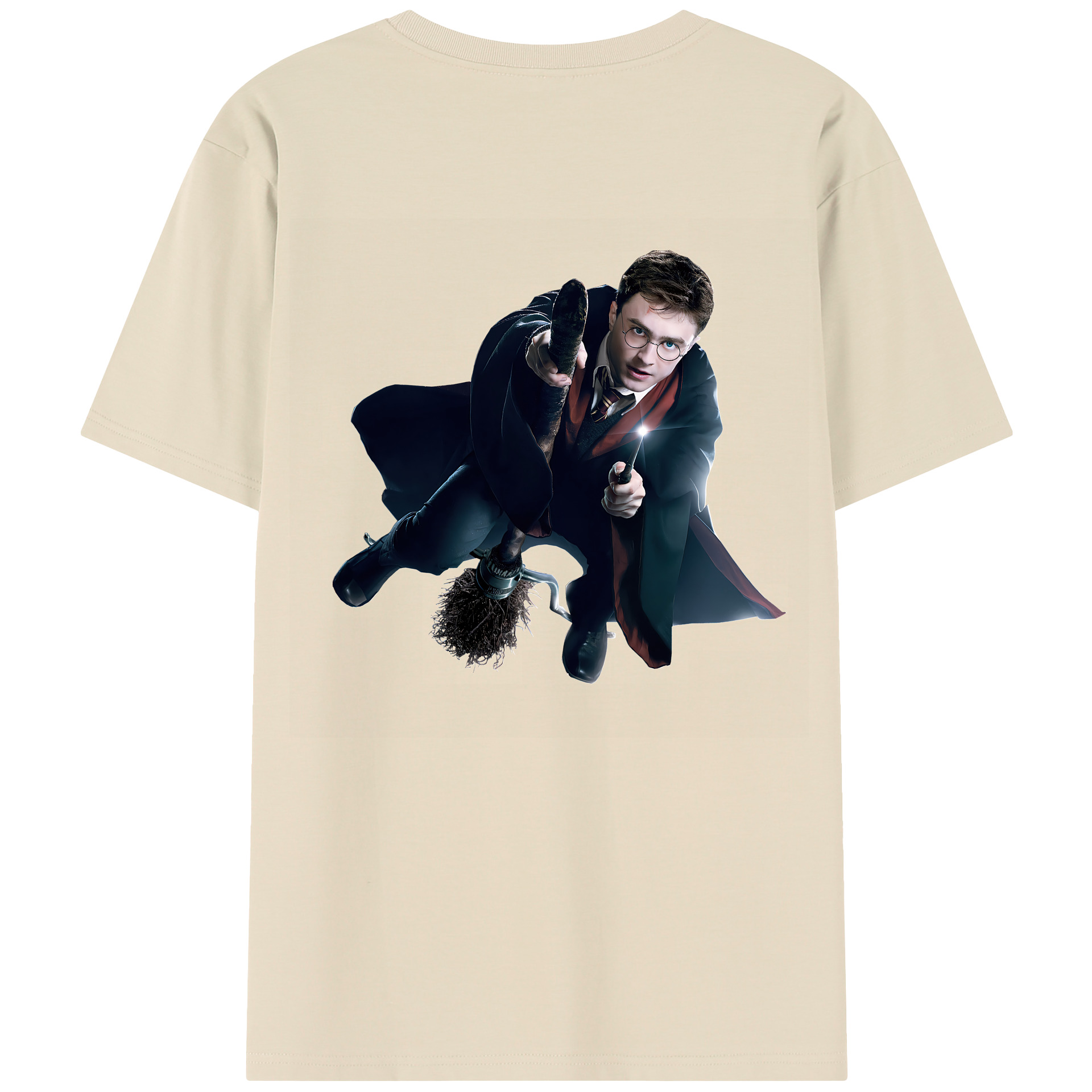 （画像用） Harry Potter ハリー・ポッターシリーズ 綿100％半袖Tシャツ（背面プリント）