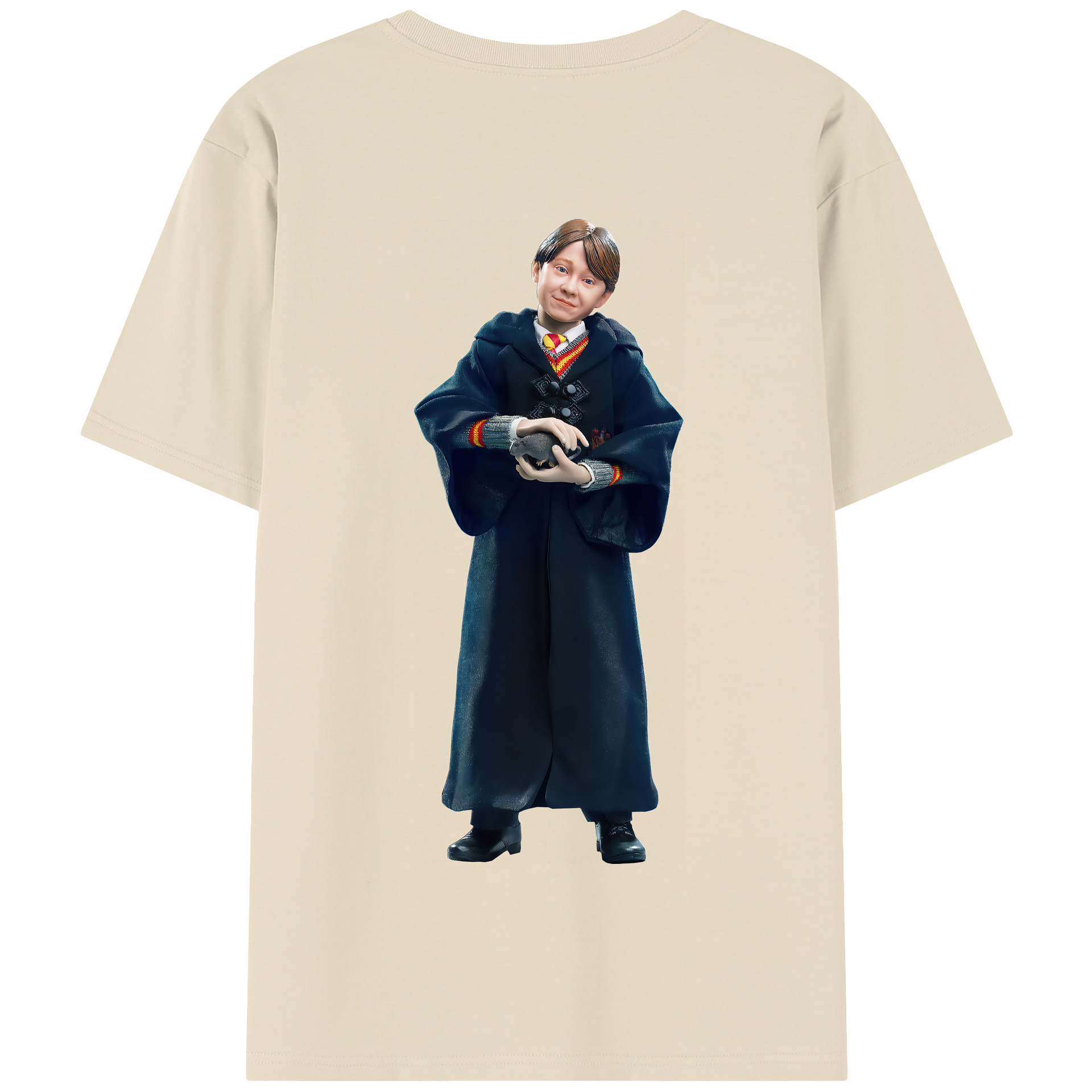 （画像用） Harry Potter ハリー・ポッターシリーズ 綿100％半袖Tシャツ（背面プリント）
