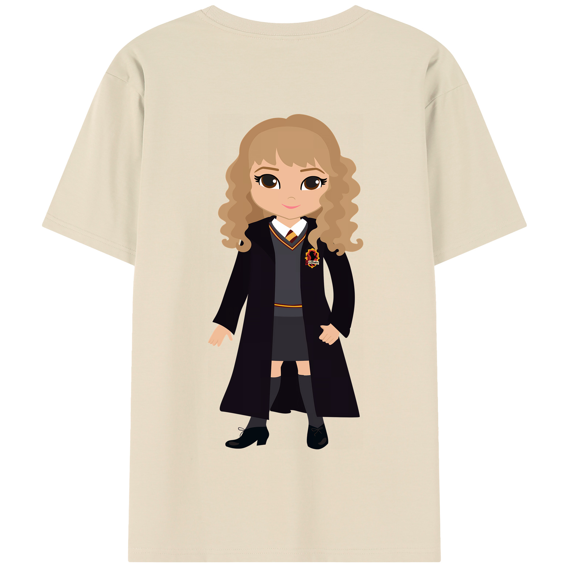 （画像用） Harry Potter ハリー・ポッターシリーズ 綿100％半袖Tシャツ（背面プリント）