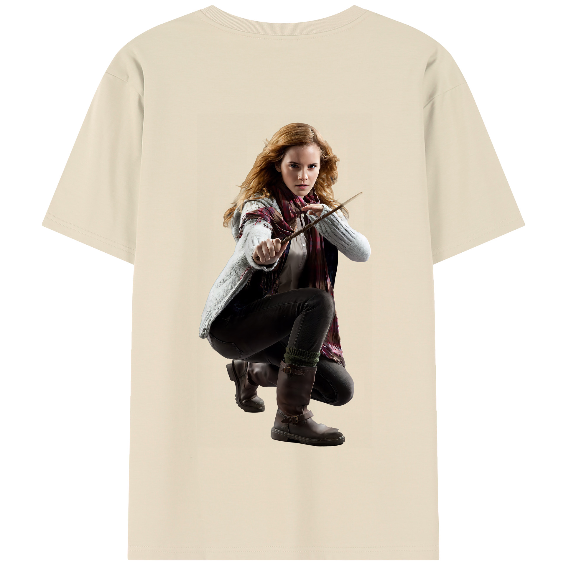 （画像用） Harry Potter ハリー・ポッターシリーズ 綿100％半袖Tシャツ（背面プリント）