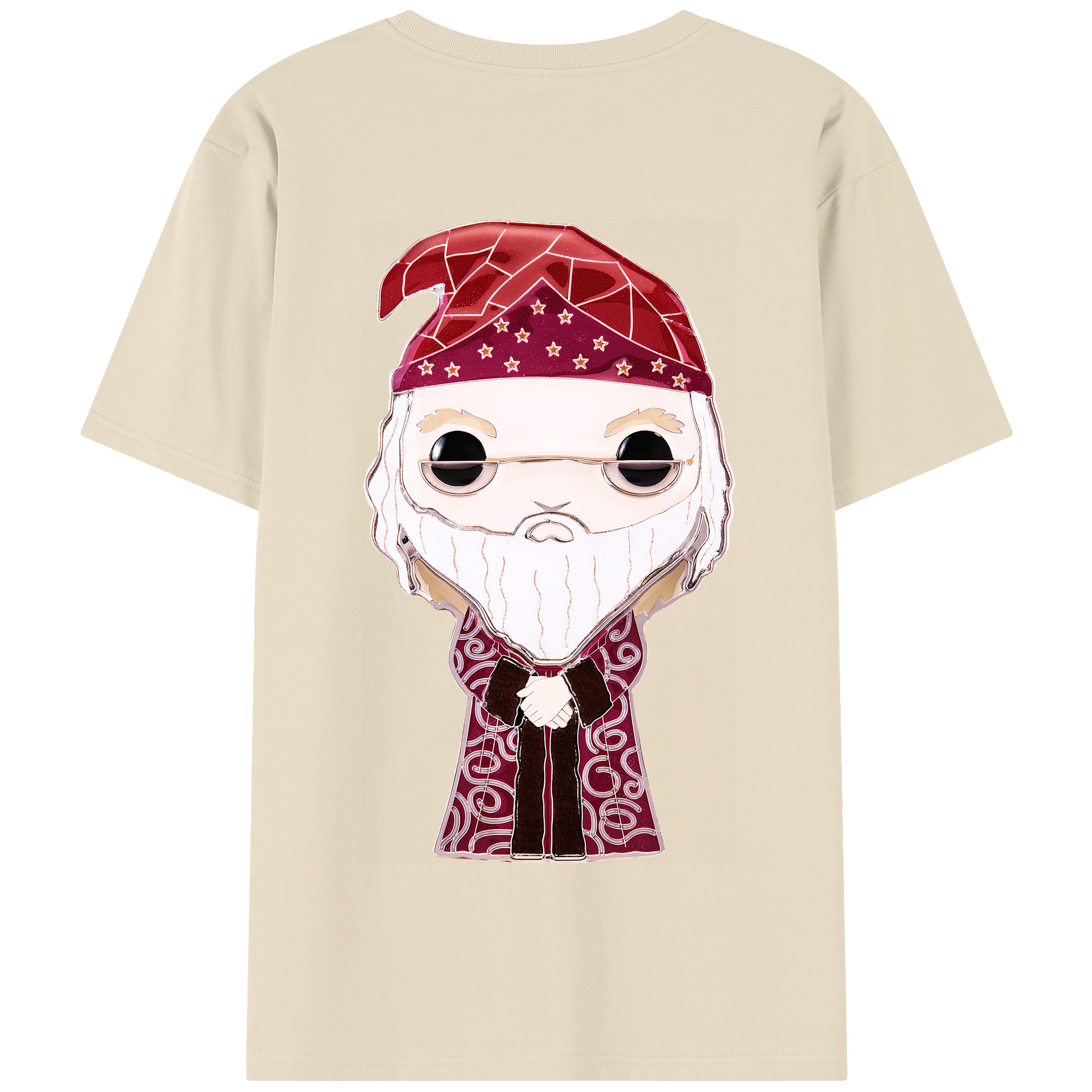 （画像用） Harry Potter ハリー・ポッターシリーズ 綿100％半袖Tシャツ（背面プリント）