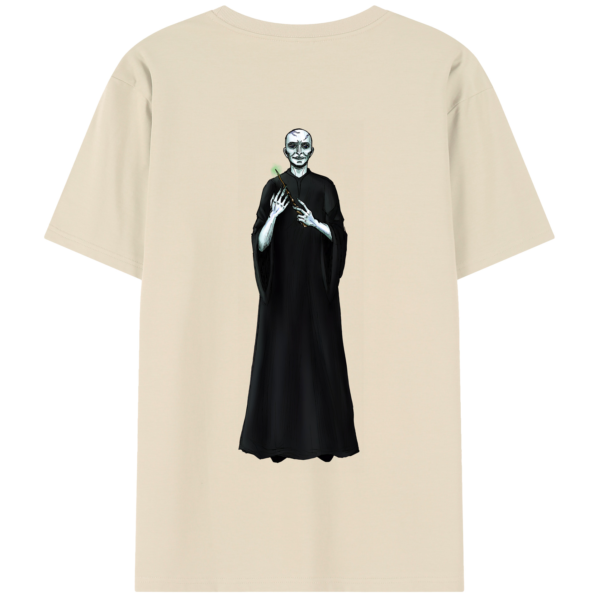 （画像用） Harry Potter ハリー・ポッターシリーズ 綿100％半袖Tシャツ（背面プリント）