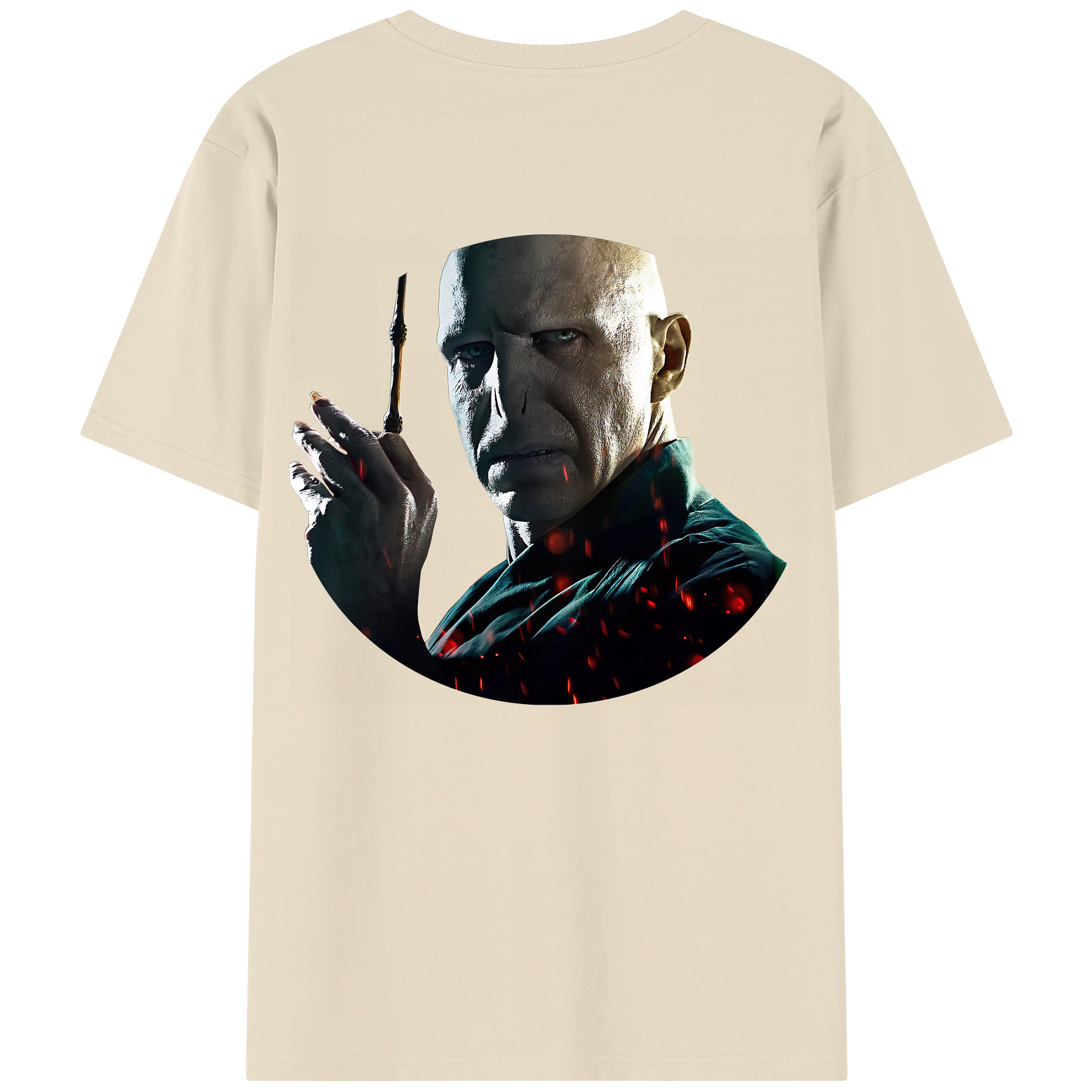 （画像用） Harry Potter ハリー・ポッターシリーズ 綿100％半袖Tシャツ（背面プリント）
