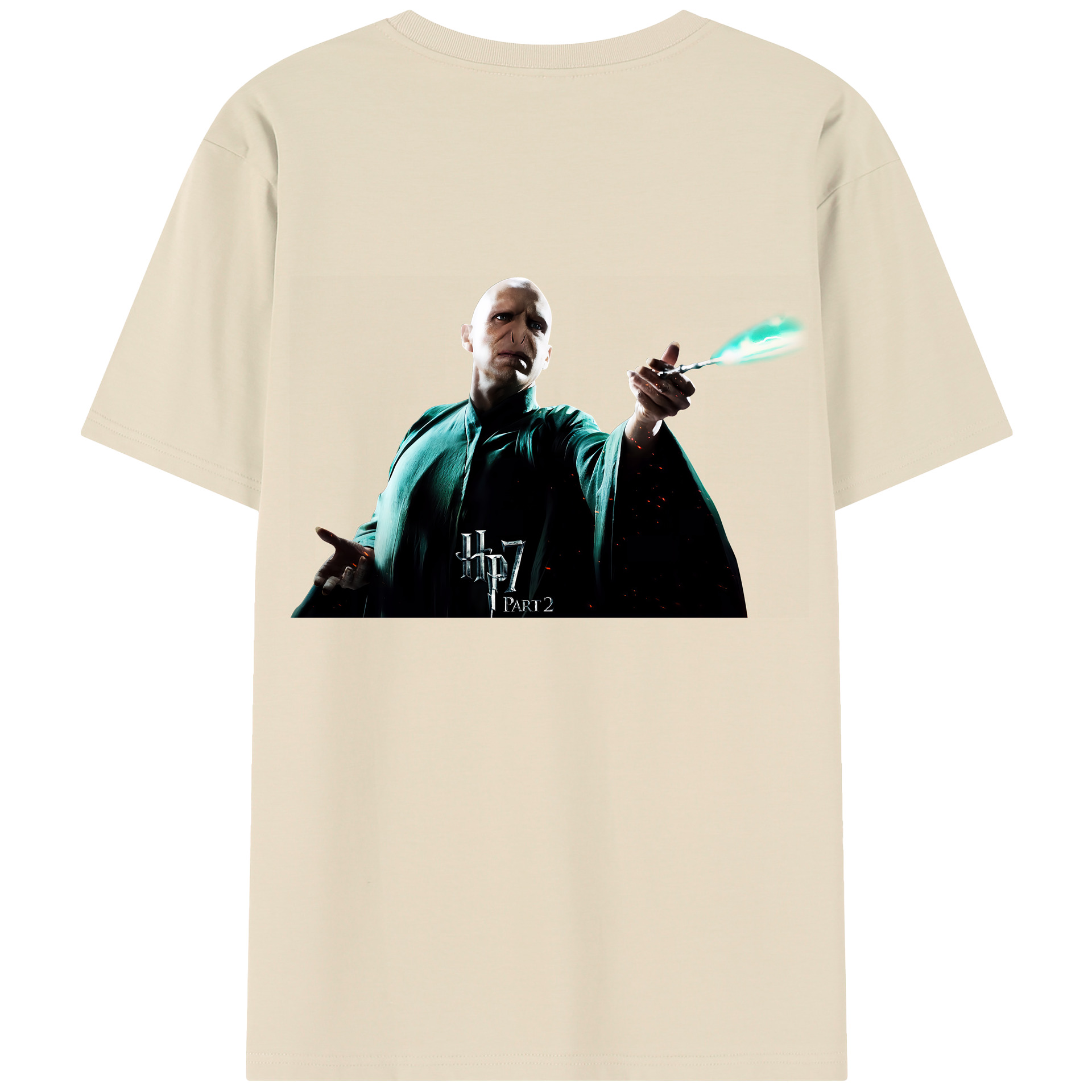 （画像用） Harry Potter ハリー・ポッターシリーズ 綿100％半袖Tシャツ（背面プリント）