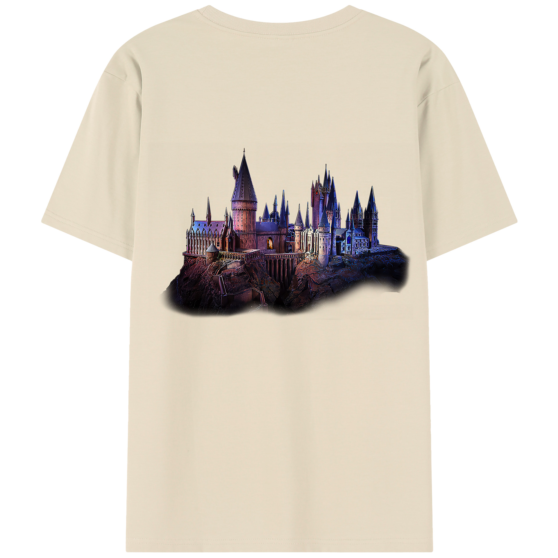 （画像用） Harry Potter ハリー・ポッターシリーズ 綿100％半袖Tシャツ（背面プリント）