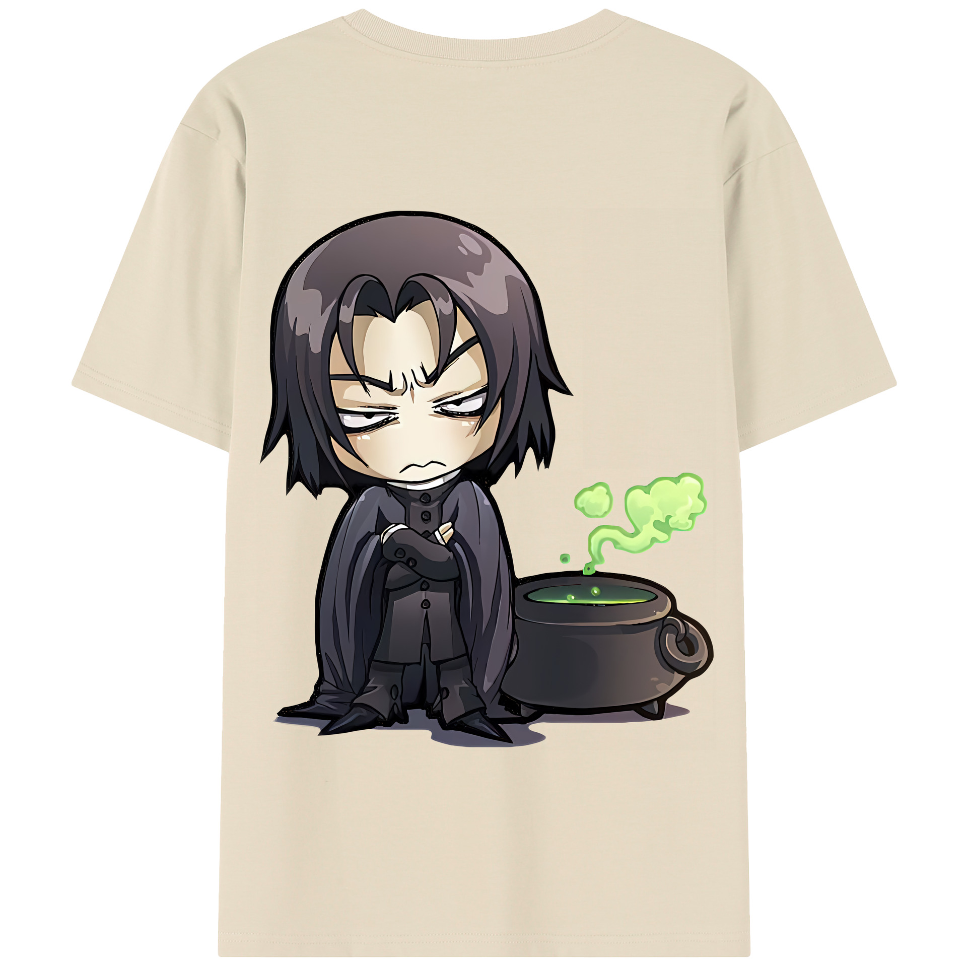 （画像用） Harry Potter ハリー・ポッターシリーズ 綿100％半袖Tシャツ（背面プリント）