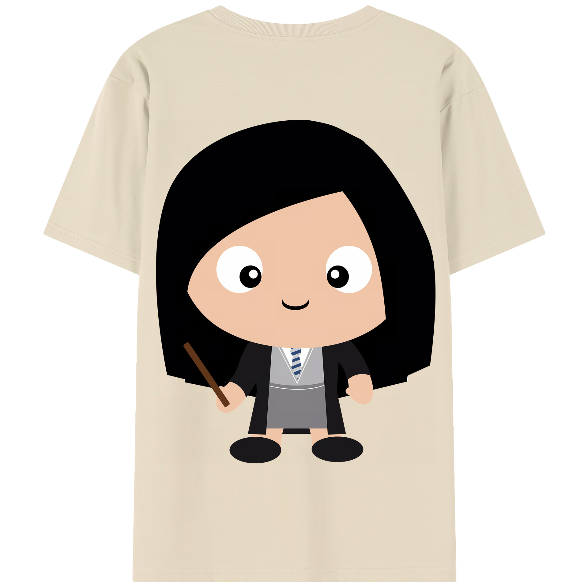 （画像用） Harry Potter ハリー・ポッターシリーズ 綿100％半袖Tシャツ（背面プリント）