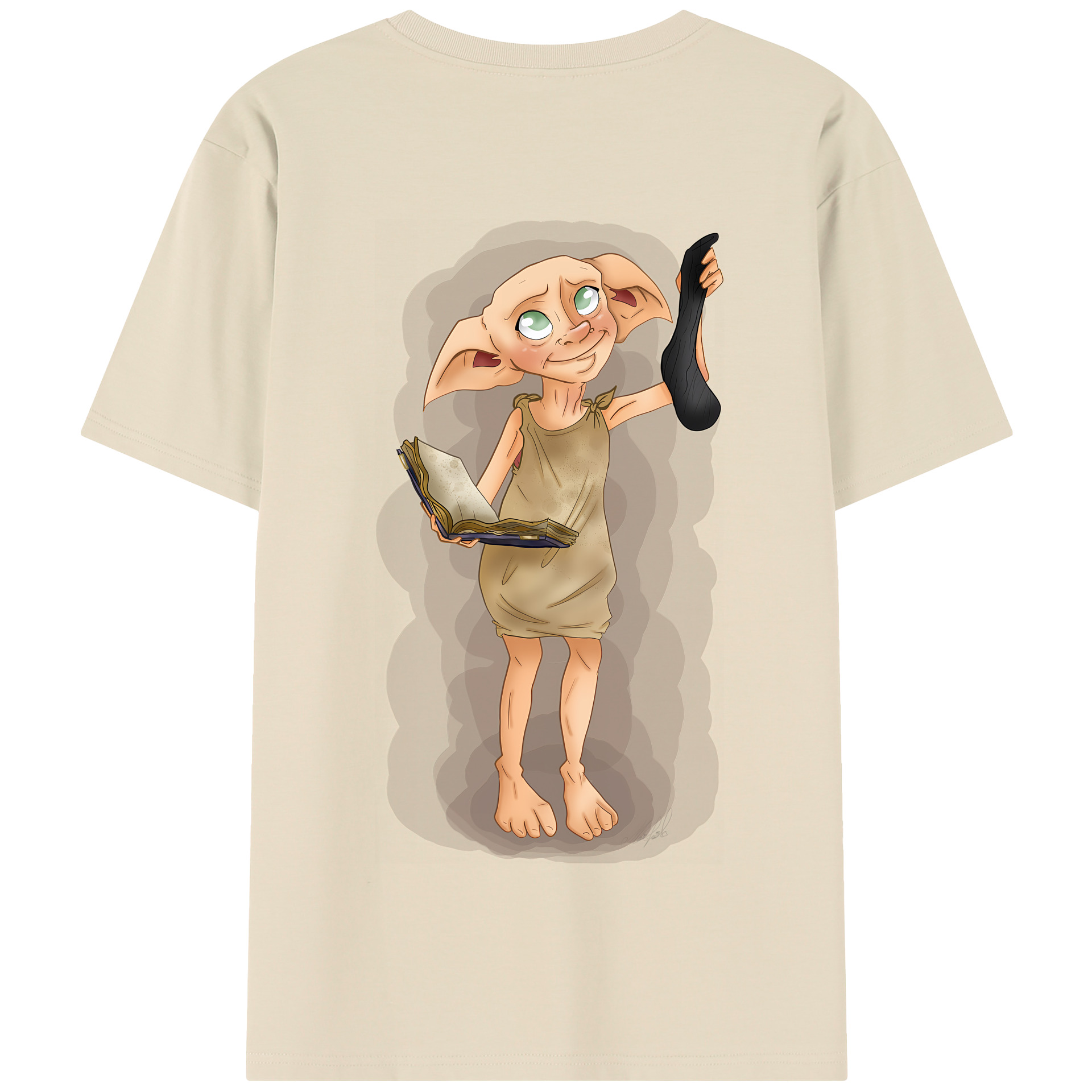 （画像用） Harry Potter ハリー・ポッターシリーズ 綿100％半袖Tシャツ（背面プリント）