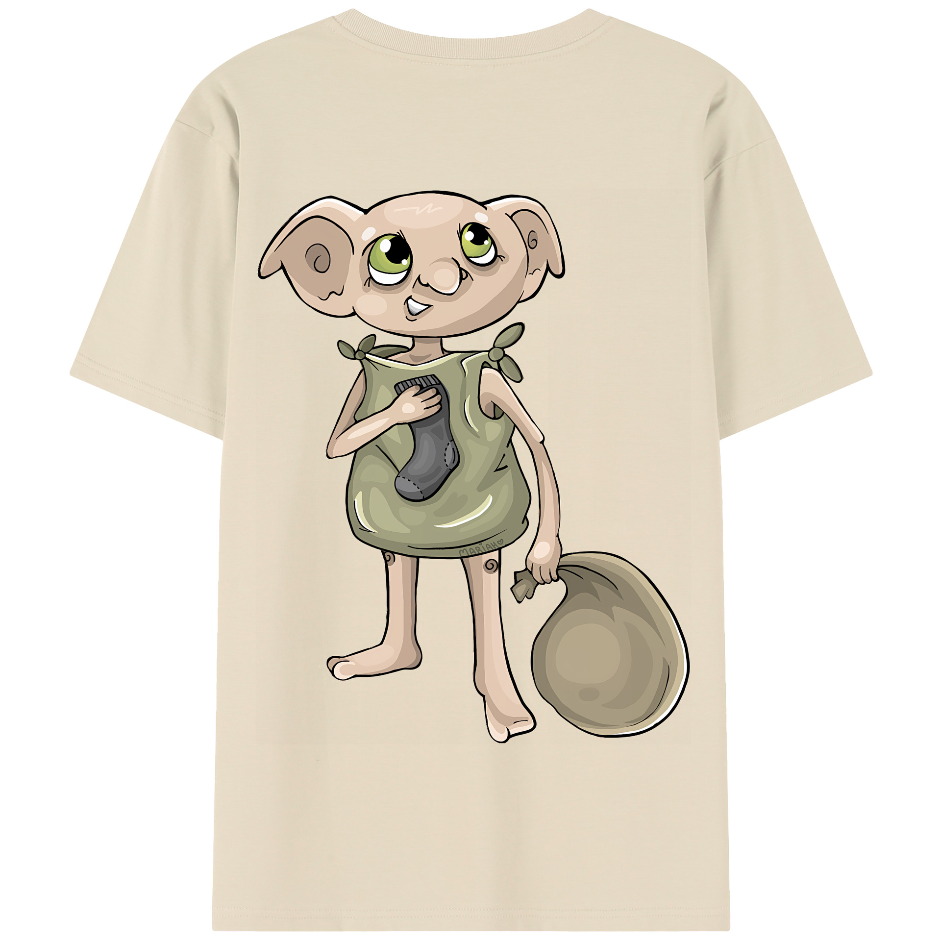 （画像用） Harry Potter ハリー・ポッターシリーズ 綿100％半袖Tシャツ（背面プリント）