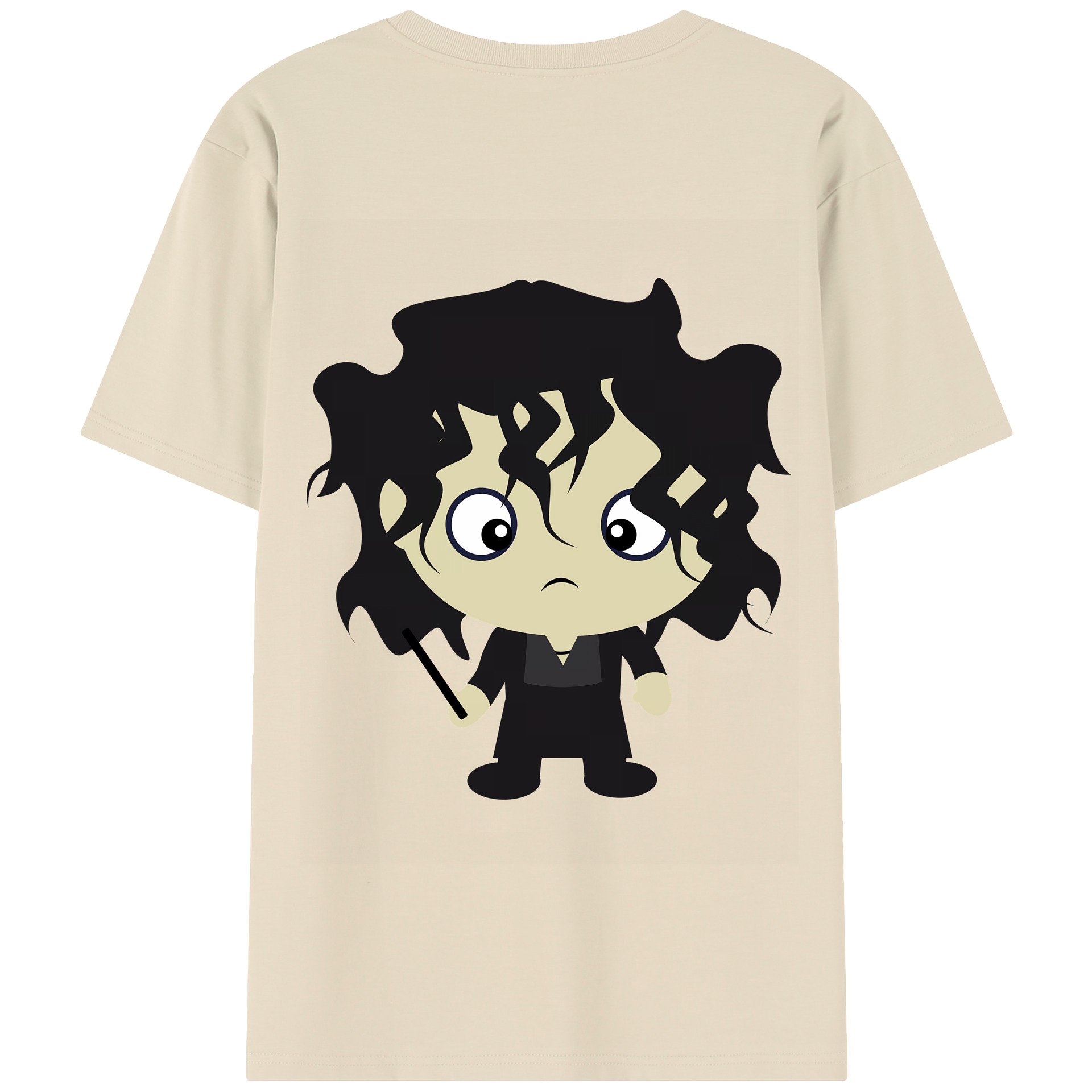 （画像用） Harry Potter ハリー・ポッターシリーズ 綿100％半袖Tシャツ（背面プリント）