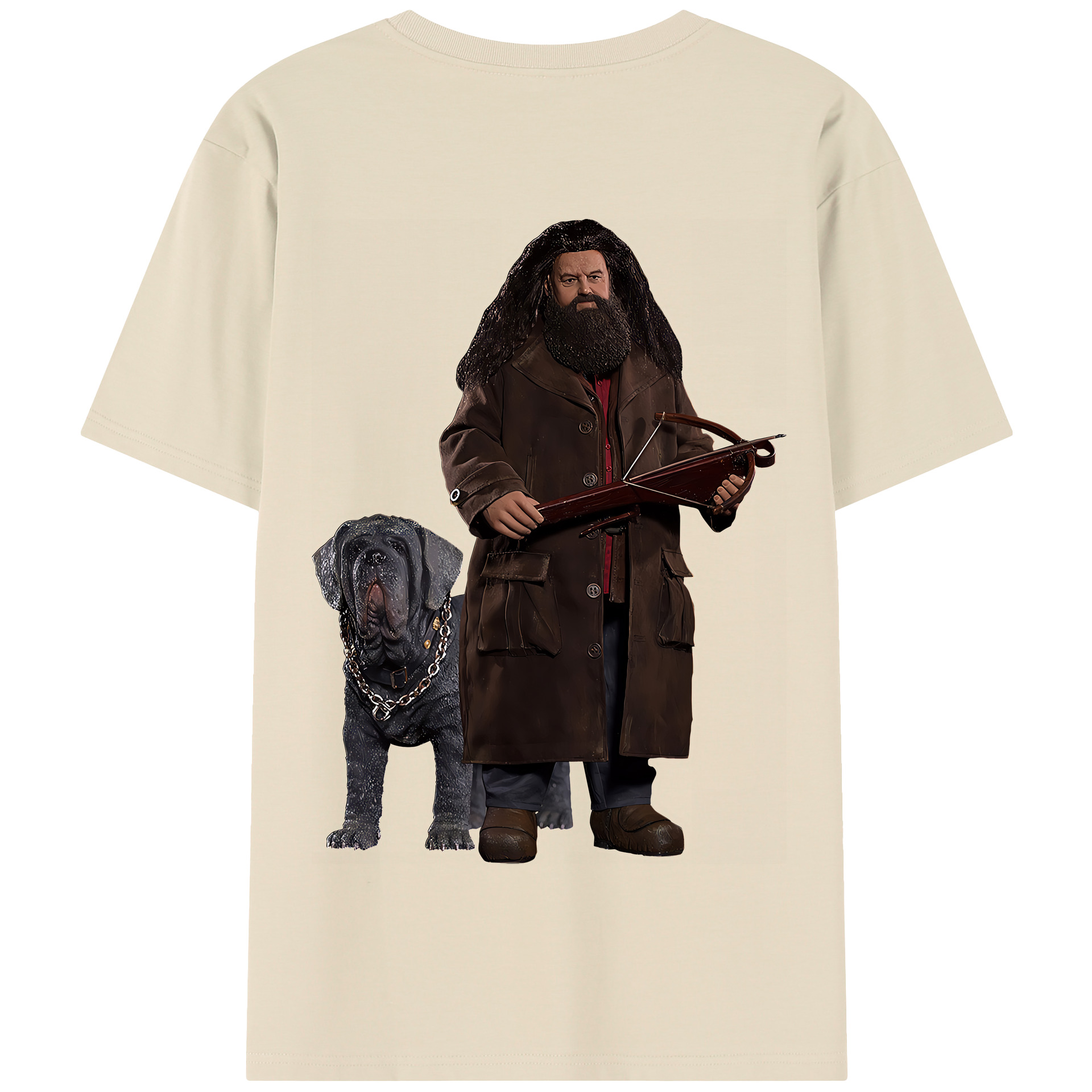 （画像用） Harry Potter ハリー・ポッターシリーズ 綿100％半袖Tシャツ（背面プリント）