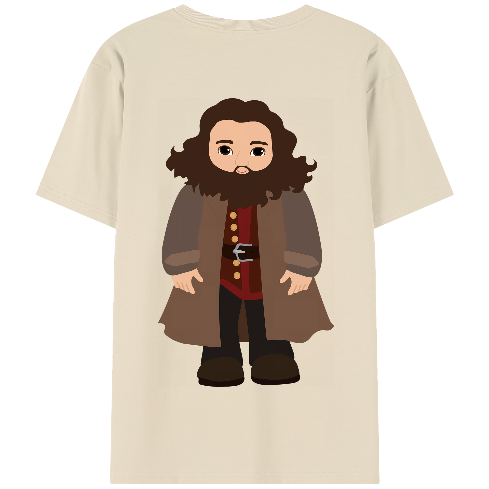 （画像用） Harry Potter ハリー・ポッターシリーズ 綿100％半袖Tシャツ（背面プリント）