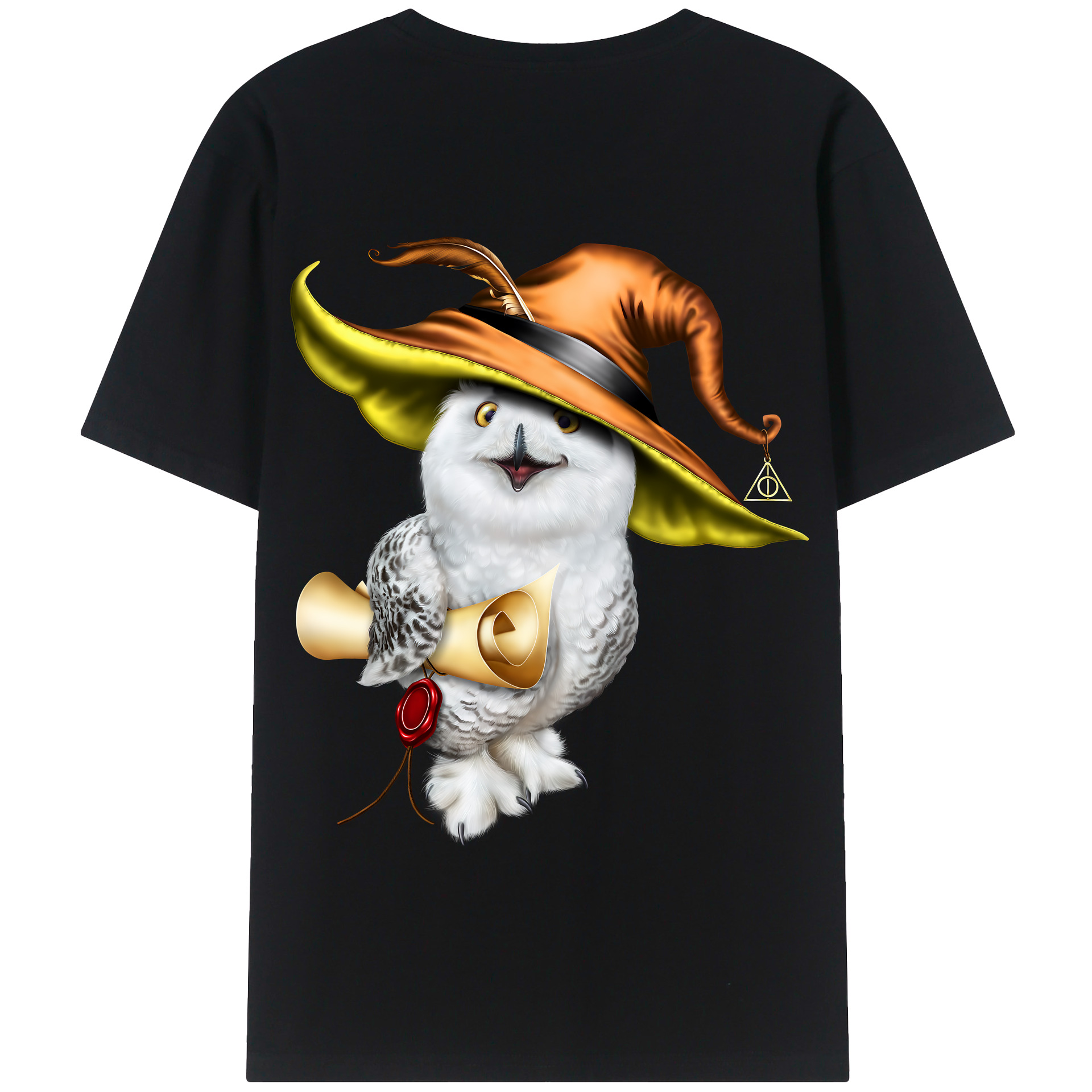 （画像用） Harry Potter ハリー・ポッターシリーズ 綿100％半袖Tシャツ（背面プリント）