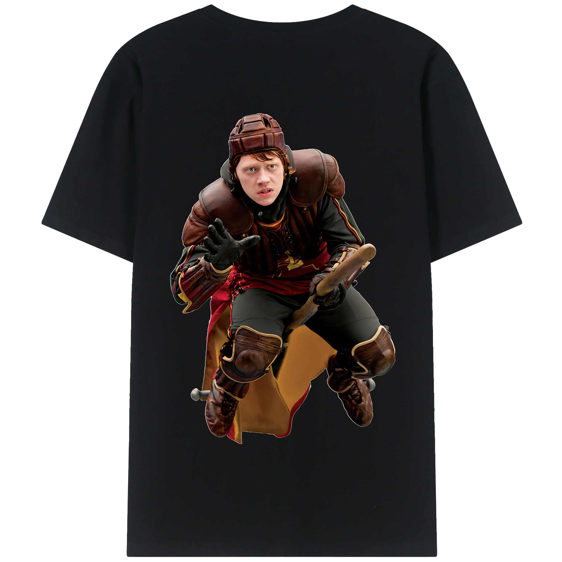 （画像用） Harry Potter ハリー・ポッターシリーズ 綿100％半袖Tシャツ（背面プリント）