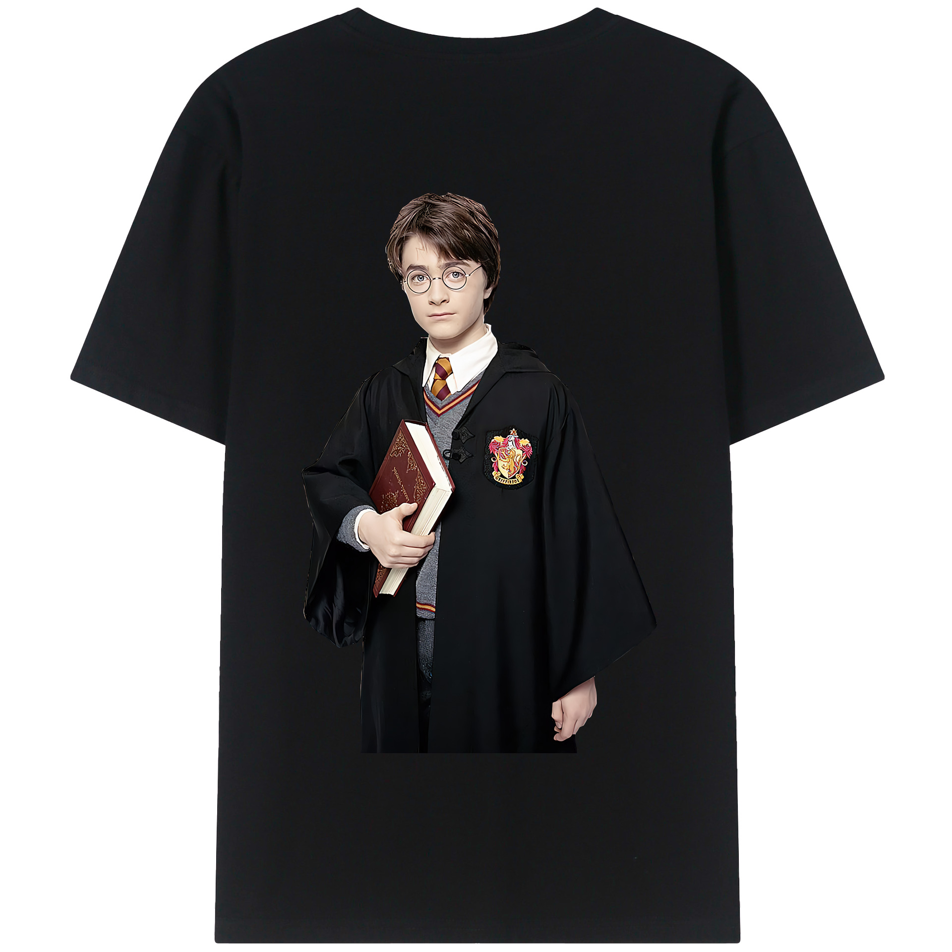 （画像用） Harry Potter ハリー・ポッターシリーズ 綿100％半袖Tシャツ（背面プリント）