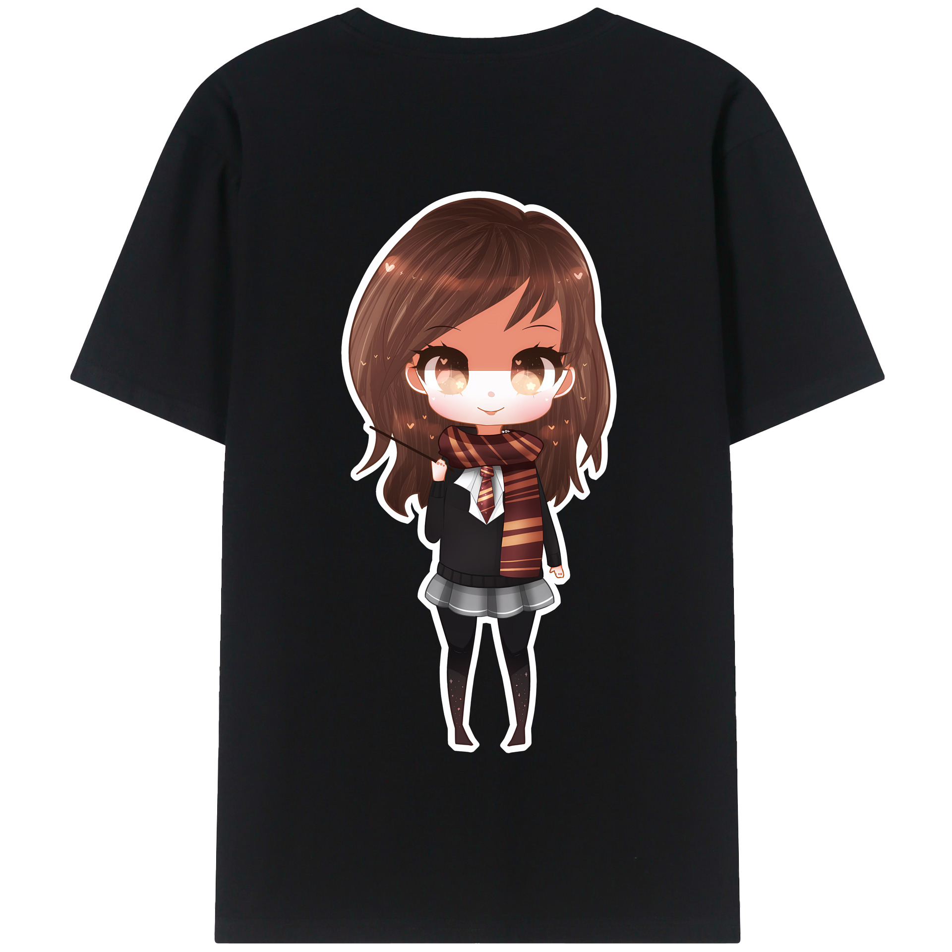 （画像用） Harry Potter ハリー・ポッターシリーズ 綿100％半袖Tシャツ（背面プリント）