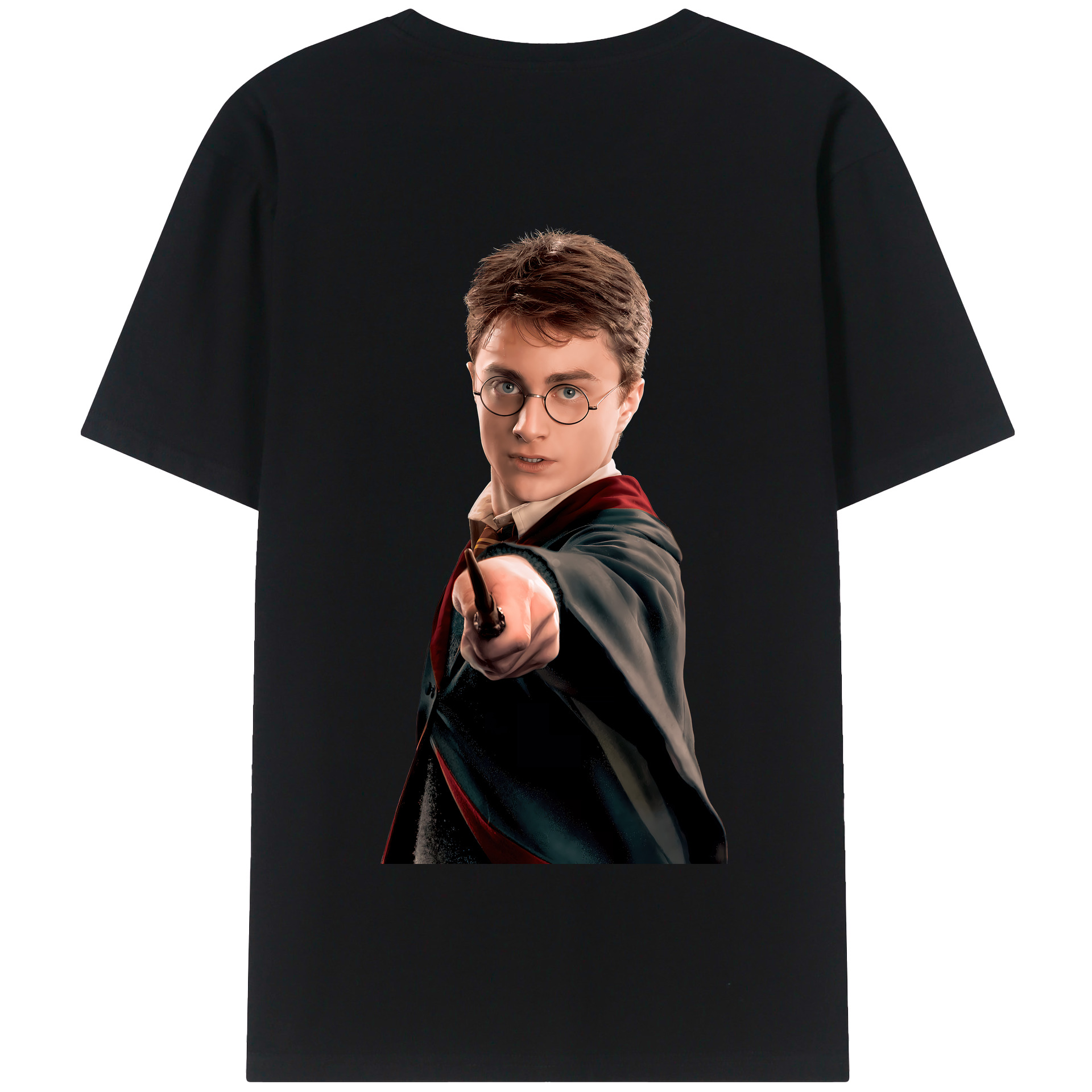 （画像用） Harry Potter ハリー・ポッターシリーズ 綿100％半袖Tシャツ（背面プリント）
