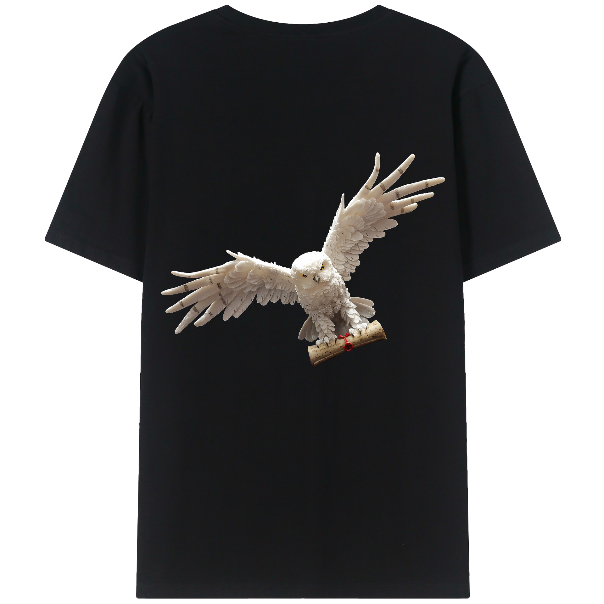 （画像用） Harry Potter ハリー・ポッターシリーズ 綿100％半袖Tシャツ（背面プリント）
