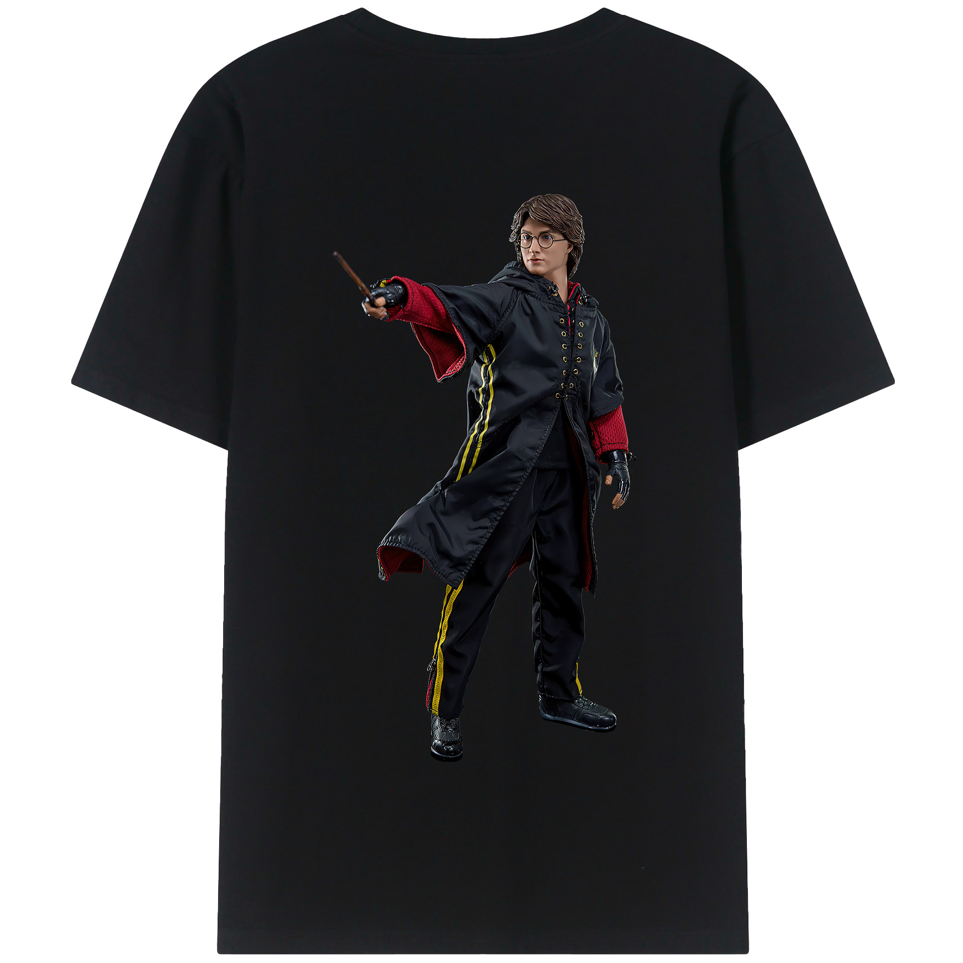 （画像用） Harry Potter ハリー・ポッターシリーズ 綿100％半袖Tシャツ（背面プリント）
