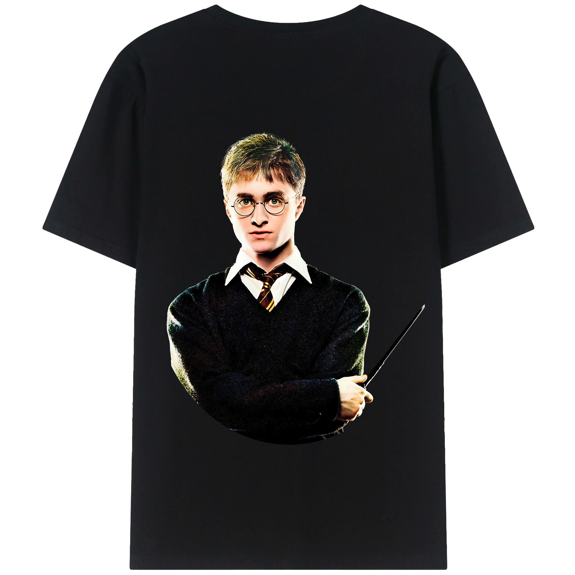 （画像用） Harry Potter ハリー・ポッターシリーズ 綿100％半袖Tシャツ（背面プリント）