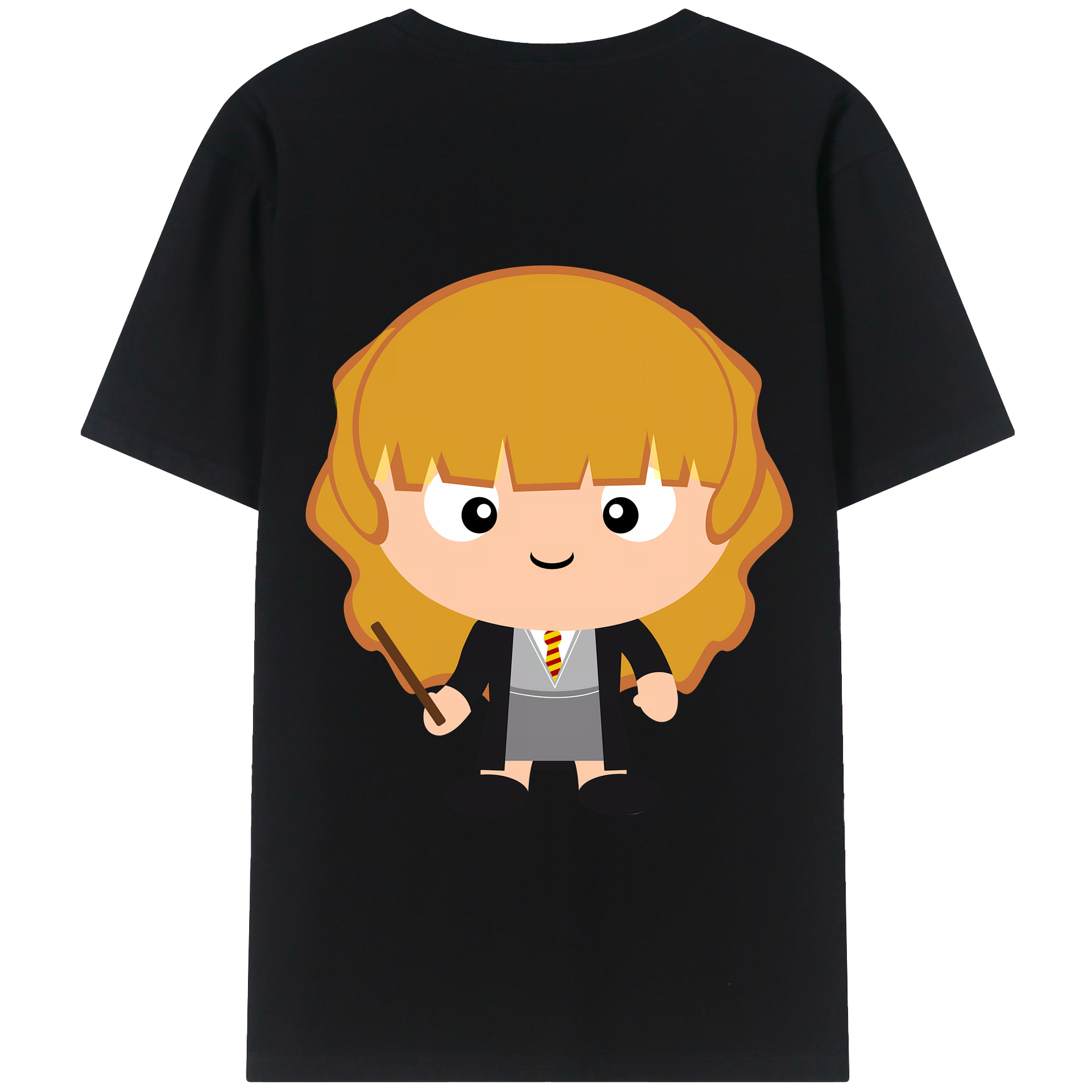 （画像用） Harry Potter ハリー・ポッターシリーズ 綿100％半袖Tシャツ（背面プリント）