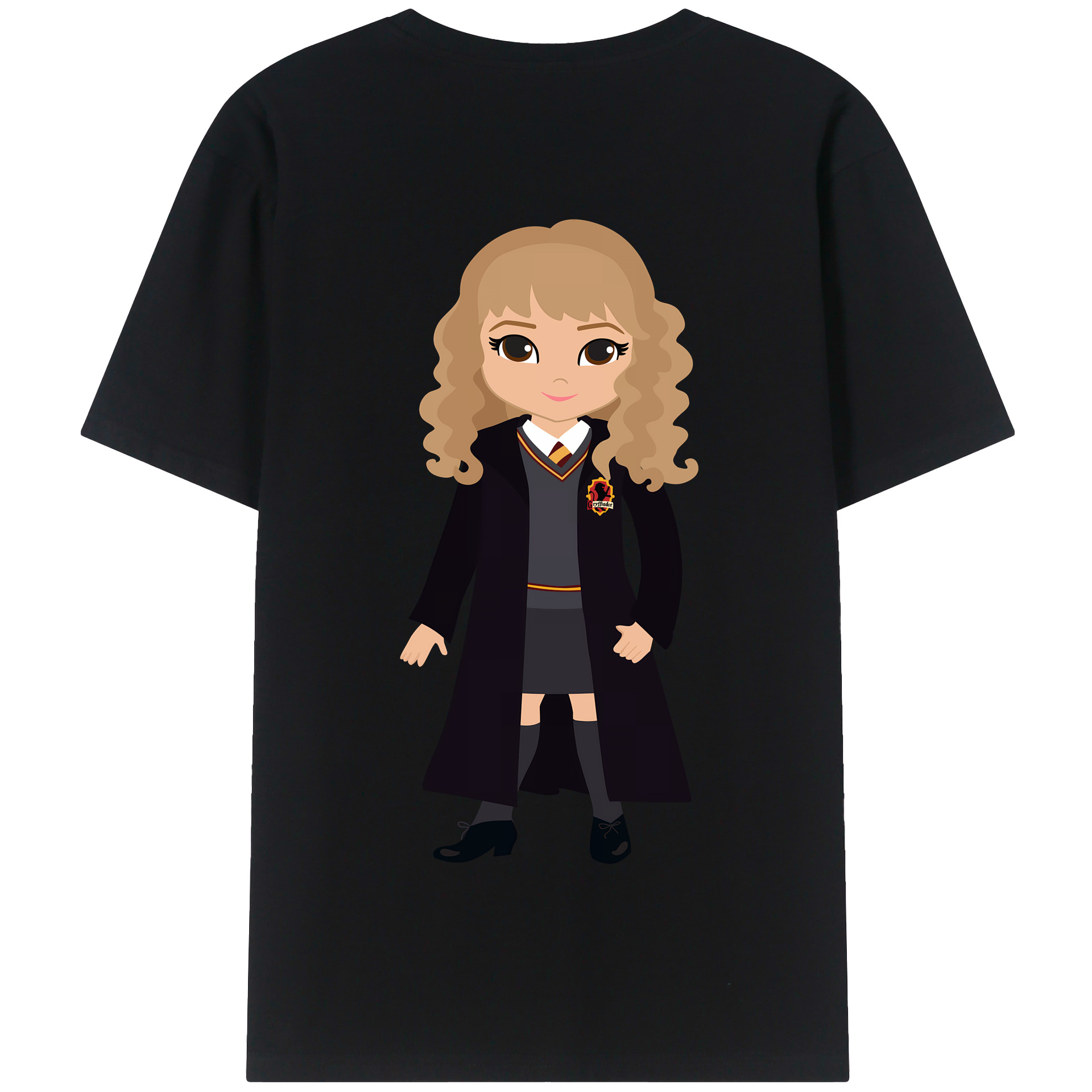（画像用） Harry Potter ハリー・ポッターシリーズ 綿100％半袖Tシャツ（背面プリント）