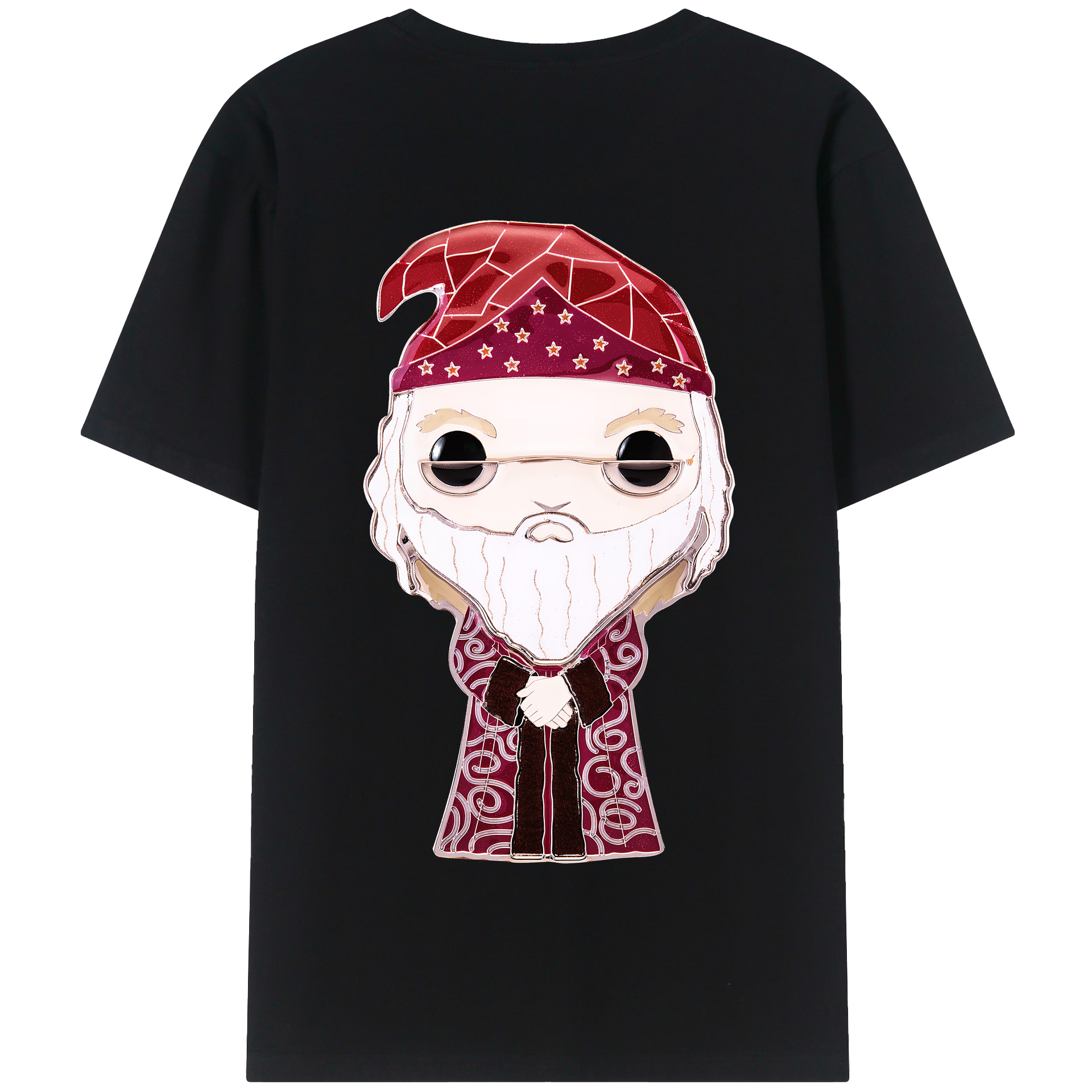 （画像用） Harry Potter ハリー・ポッターシリーズ 綿100％半袖Tシャツ（背面プリント）