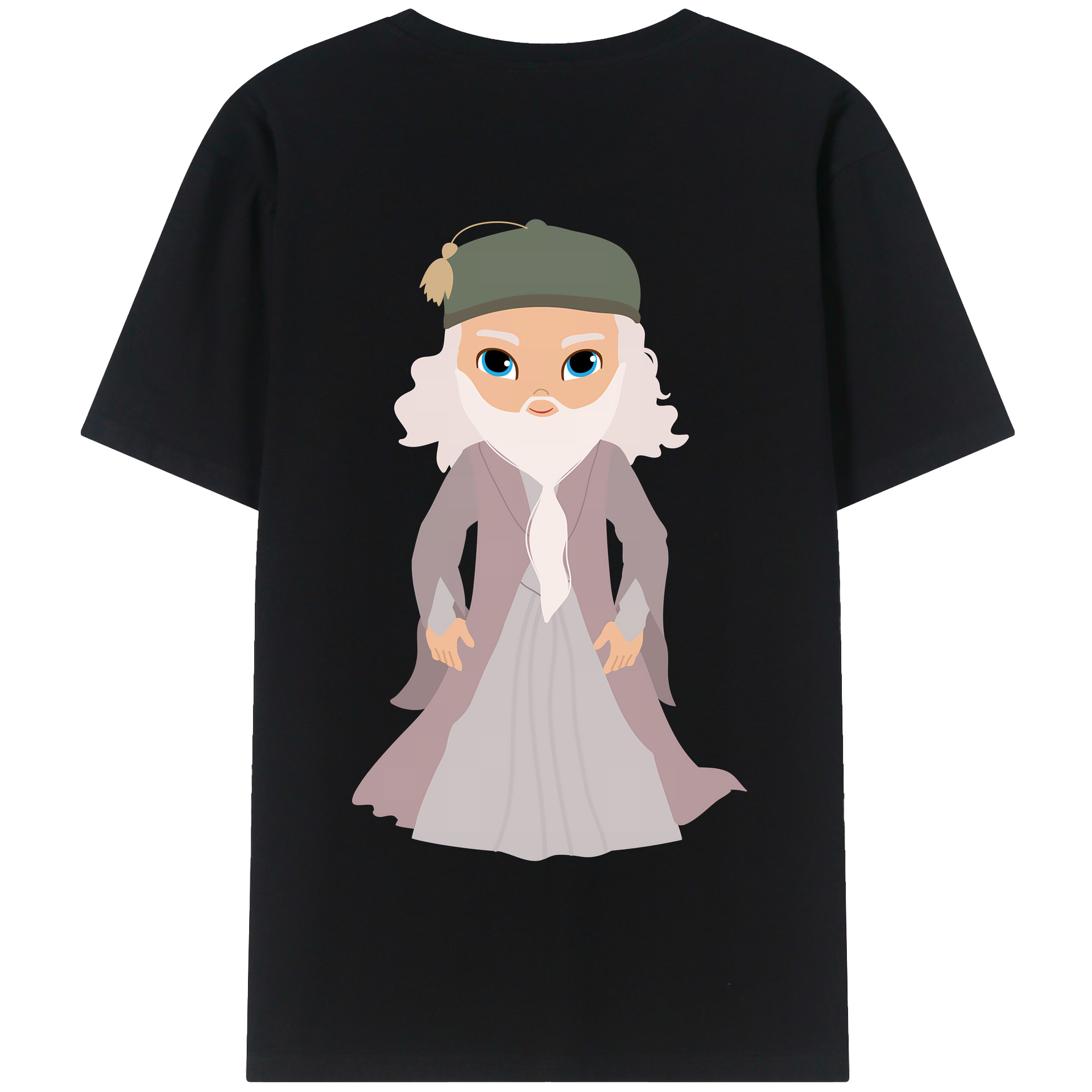 （画像用） Harry Potter ハリー・ポッターシリーズ 綿100％半袖Tシャツ（背面プリント）