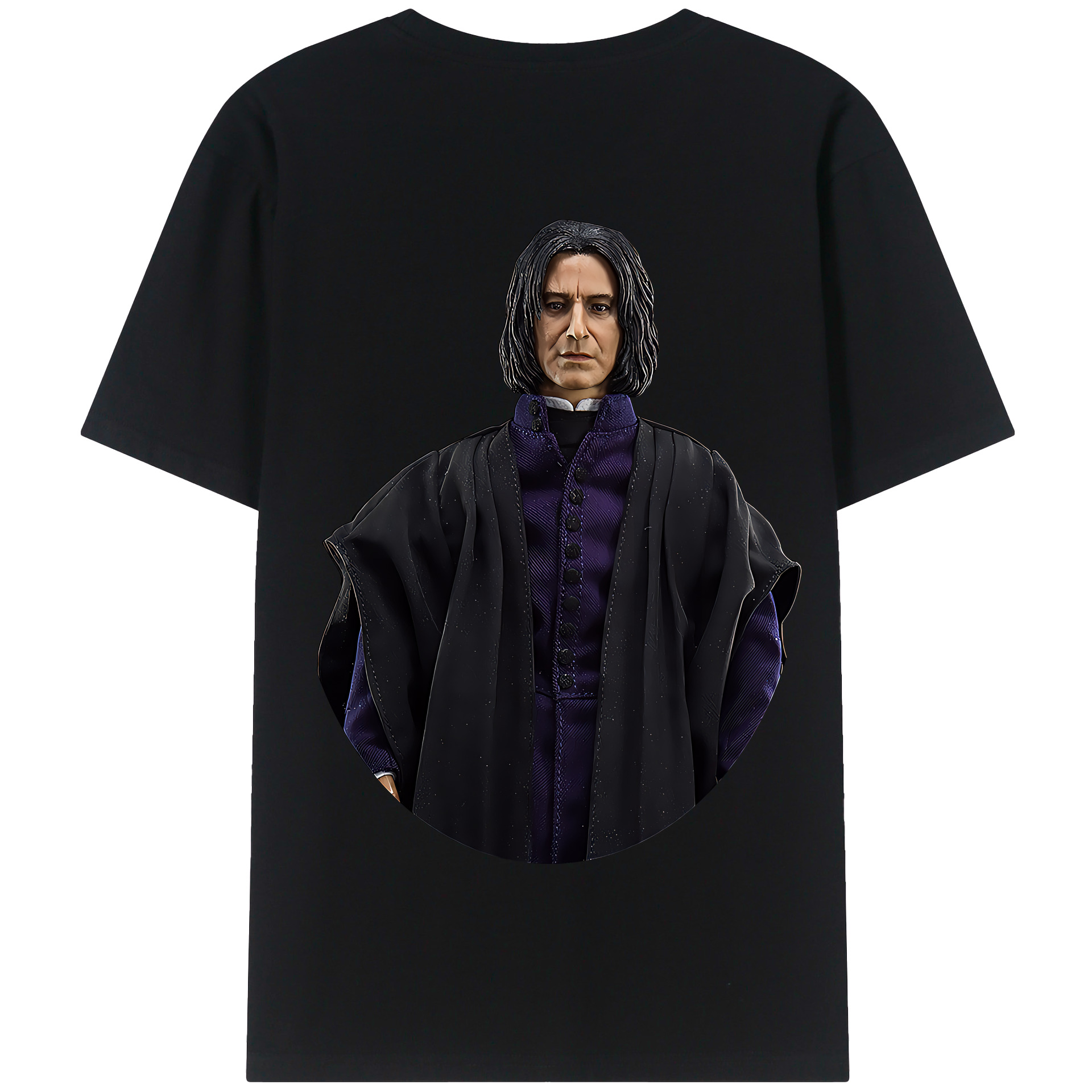 （画像用） Harry Potter ハリー・ポッターシリーズ 綿100％半袖Tシャツ（背面プリント）