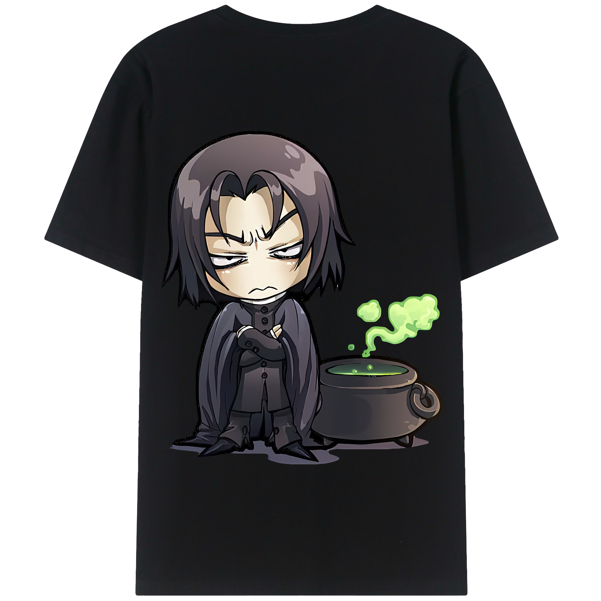 （画像用） Harry Potter ハリー・ポッターシリーズ 綿100％半袖Tシャツ（背面プリント）