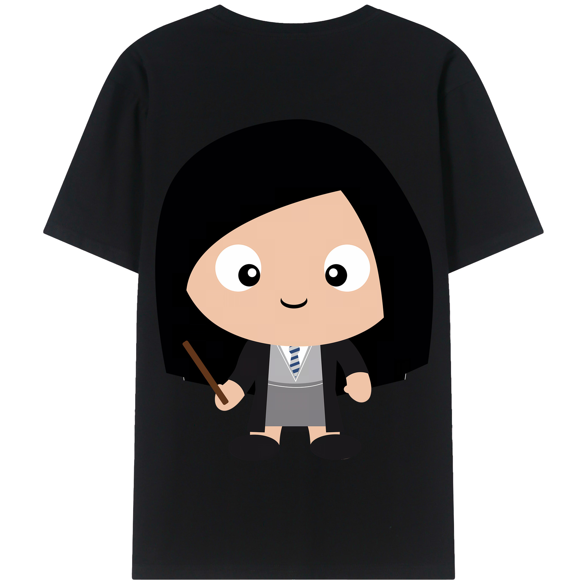 （画像用） Harry Potter ハリー・ポッターシリーズ 綿100％半袖Tシャツ（背面プリント）