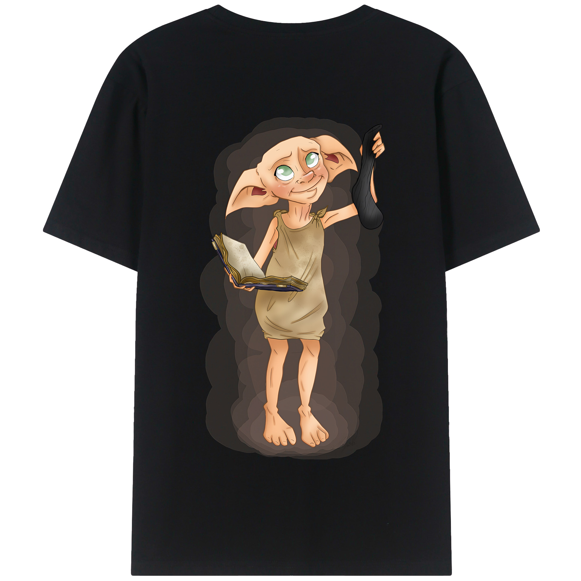 （画像用） Harry Potter ハリー・ポッターシリーズ 綿100％半袖Tシャツ（背面プリント）