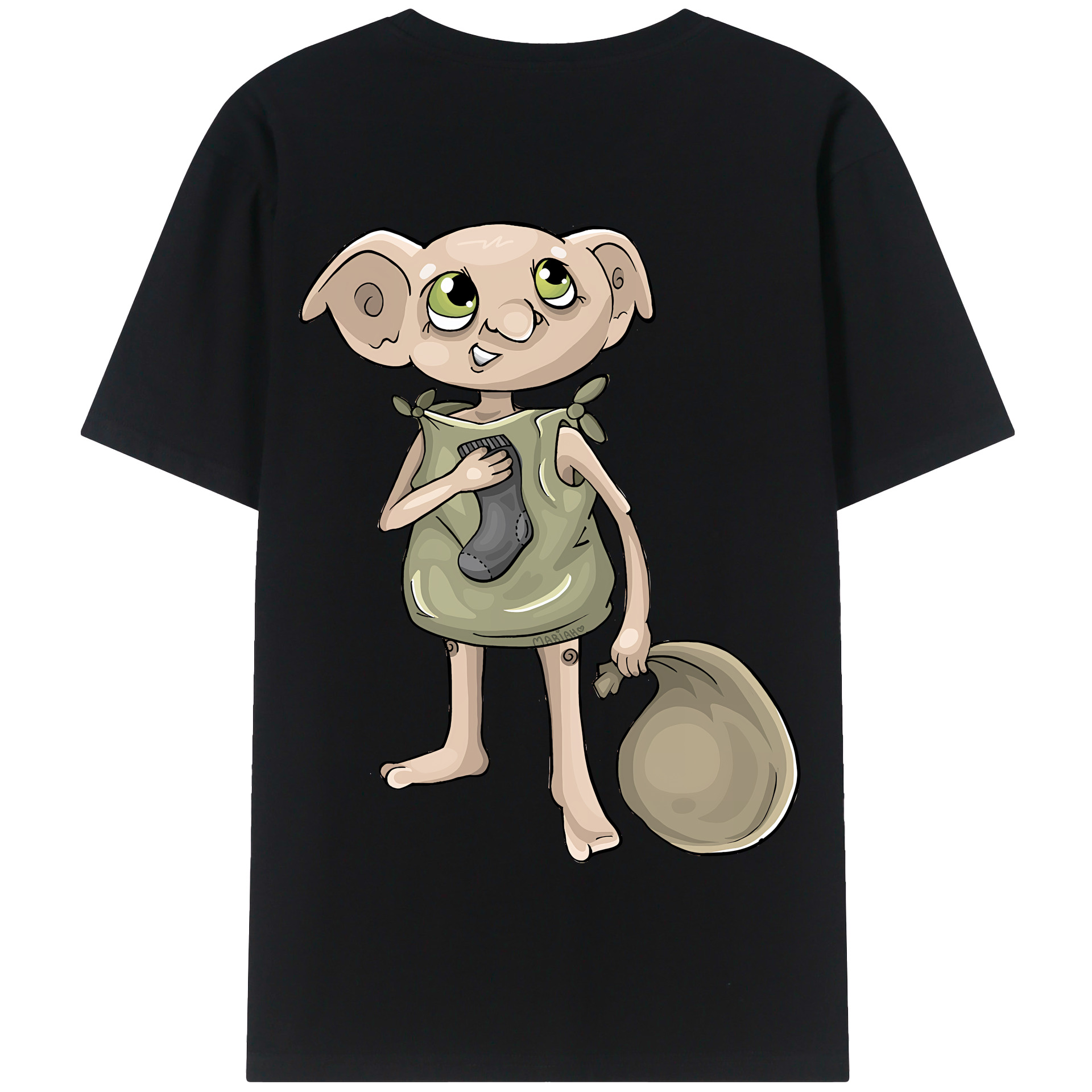 （画像用） Harry Potter ハリー・ポッターシリーズ 綿100％半袖Tシャツ（背面プリント）