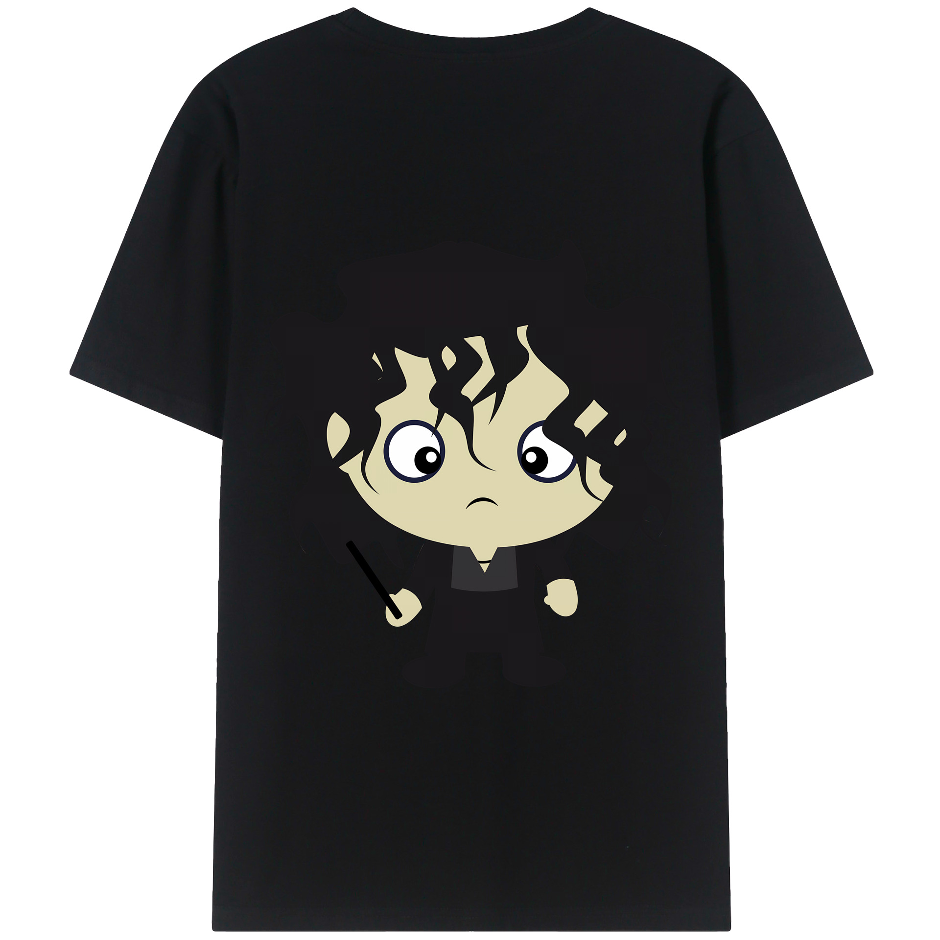 （画像用） Harry Potter ハリー・ポッターシリーズ 綿100％半袖Tシャツ（背面プリント）